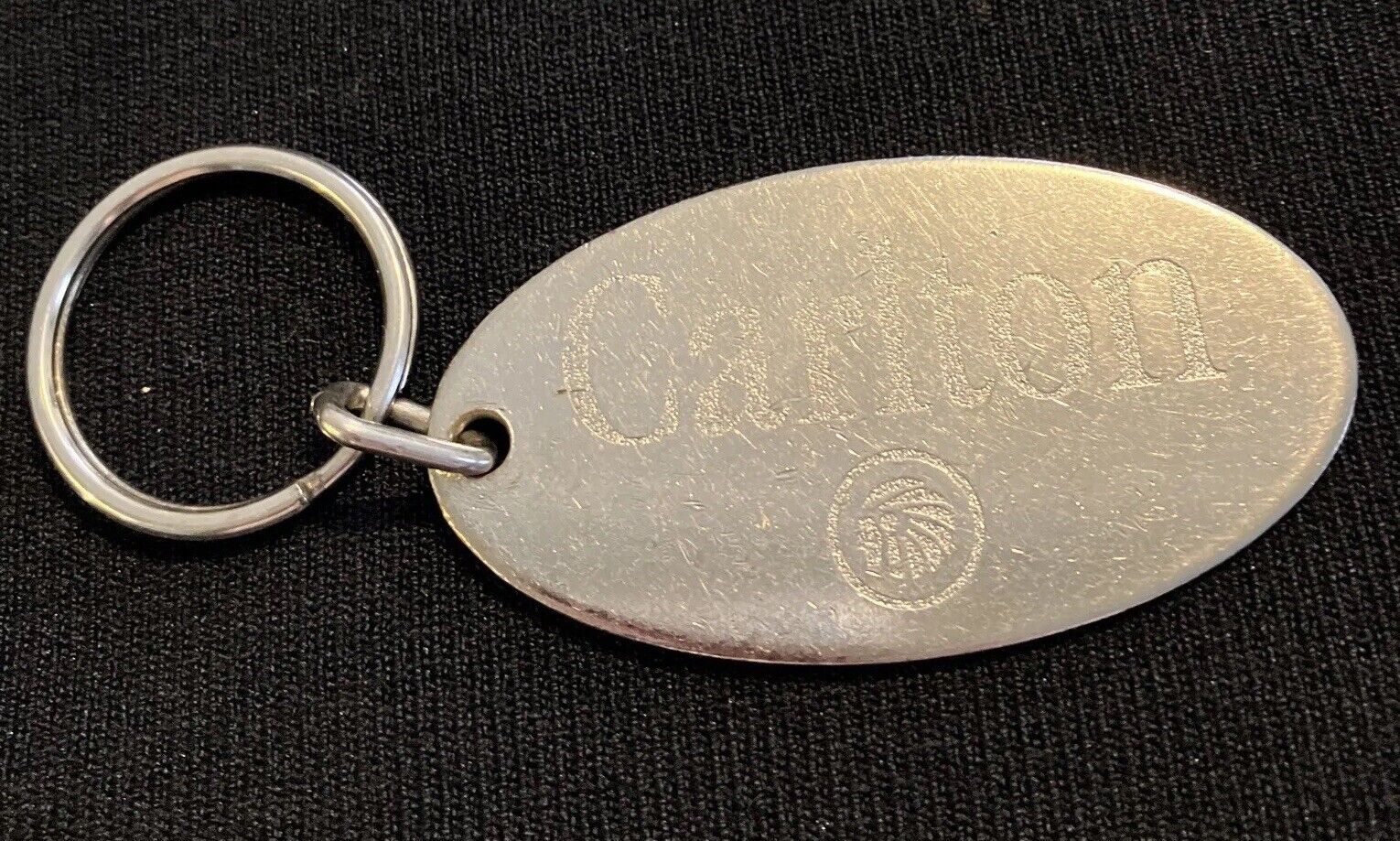 Carlton Hotel, Plainville Connecticut history, old Silver Tone room Key Chain