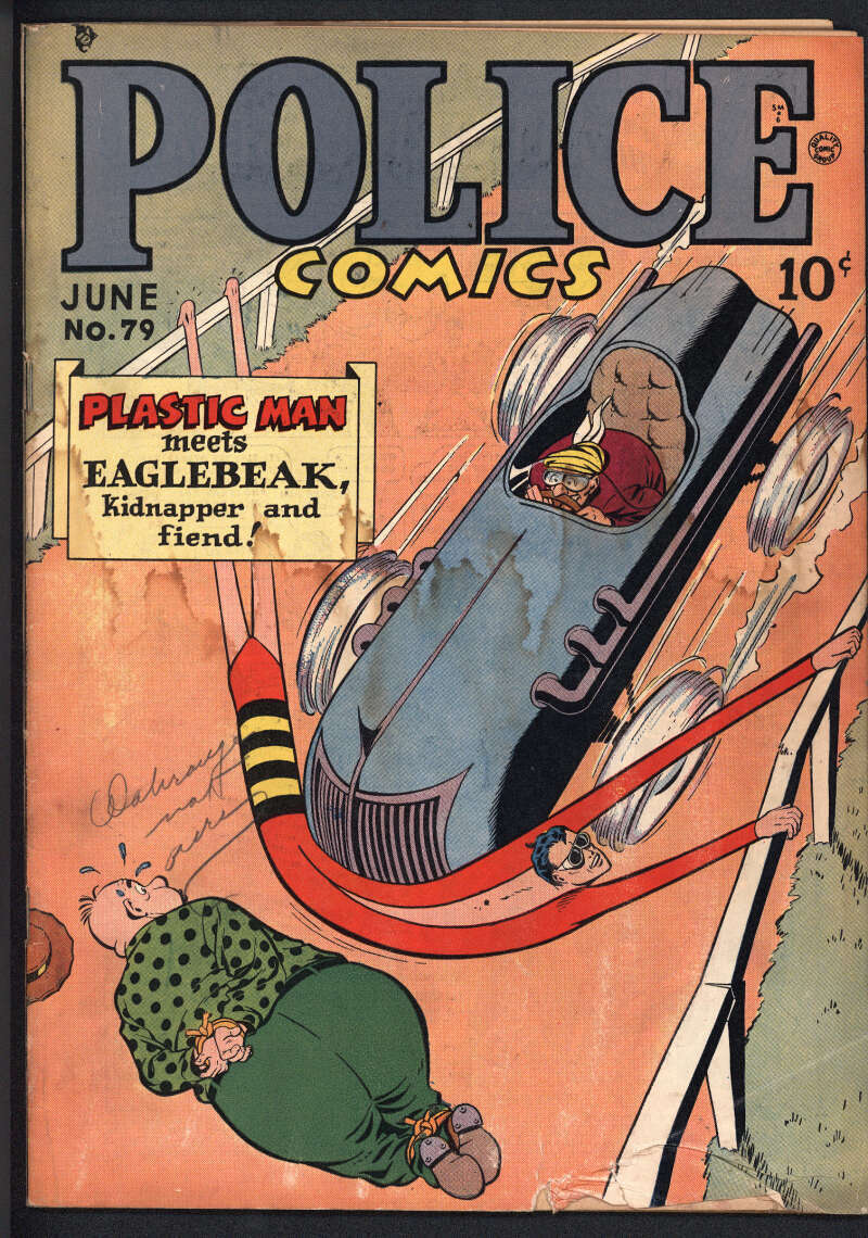 POLICE COMICS #79 2.5 // QUALITY COMICS 1948