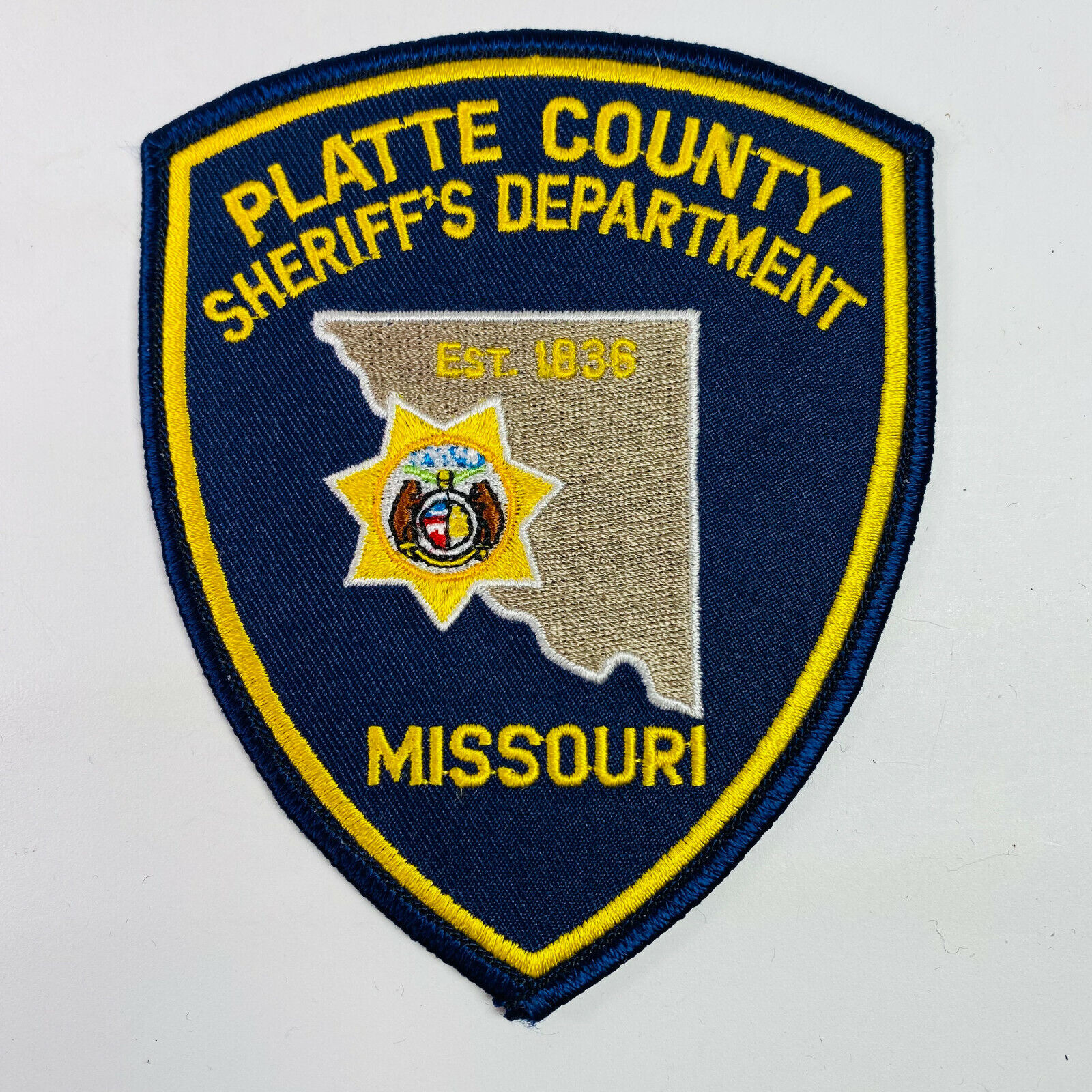 Platte County Missouri MO Patch A7B