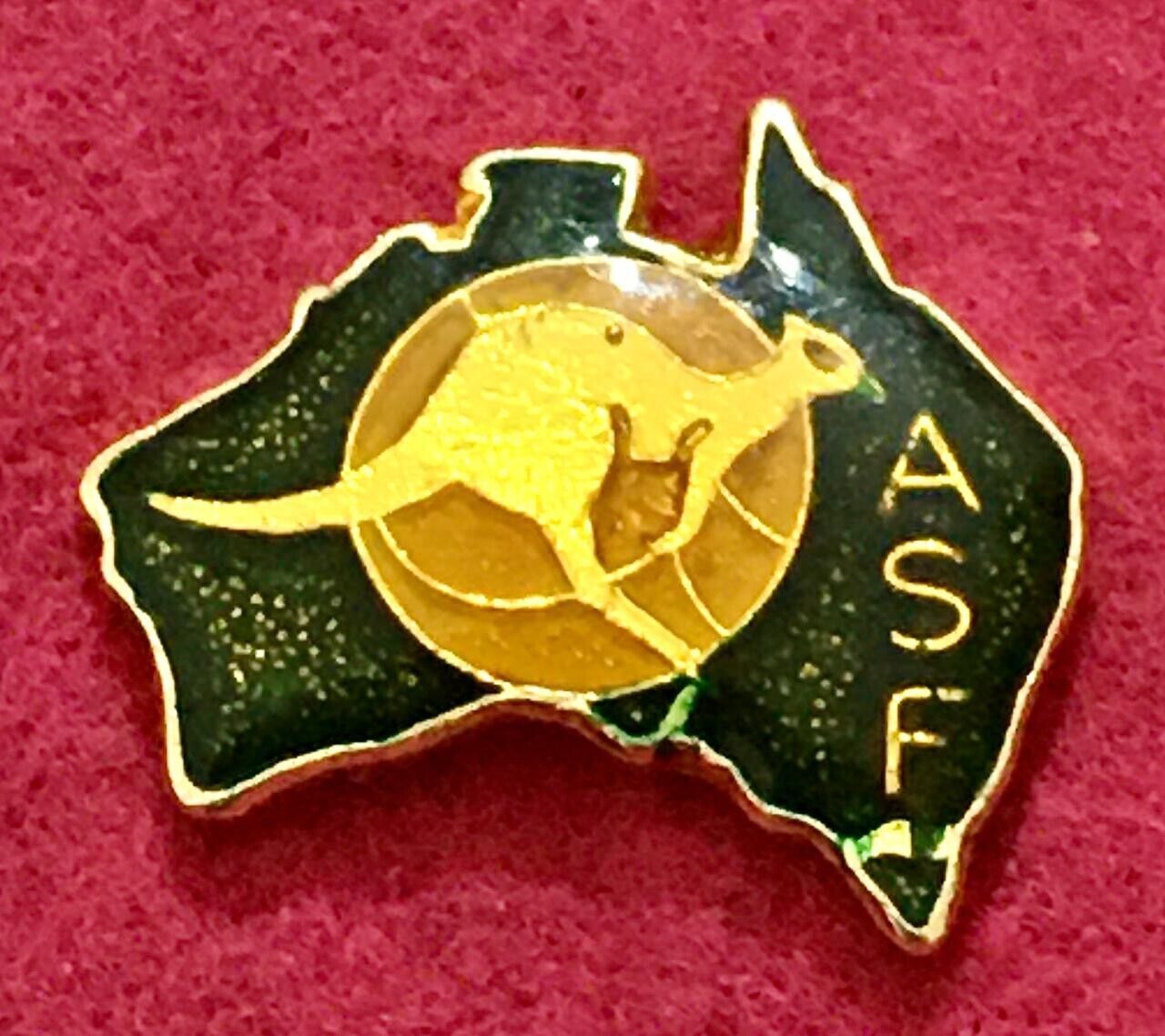 Socceroos Football Australia Vintage Pin Badge