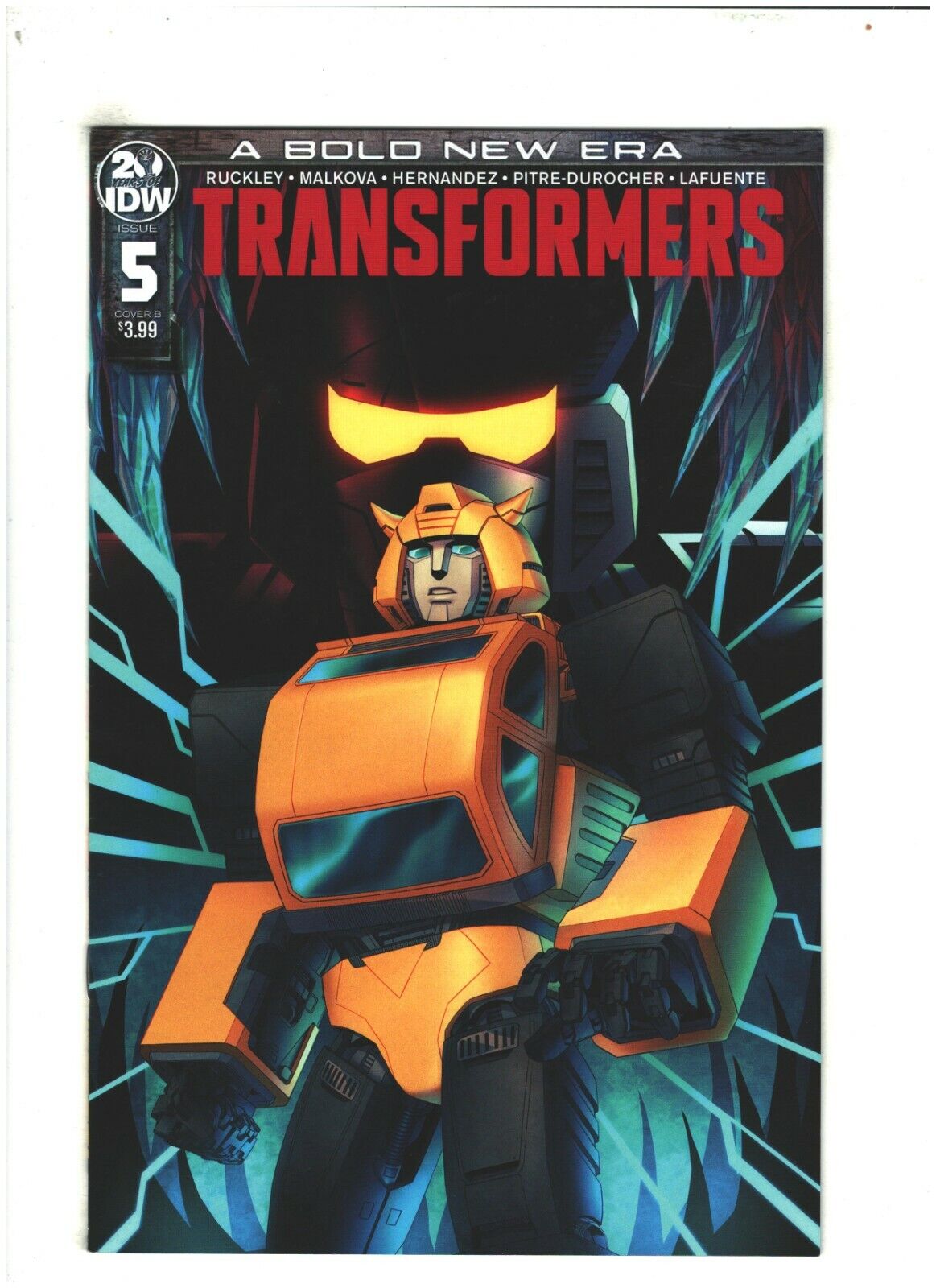 Transformers #5 NM- 9.2 IDW Comics Cover B 2019 Bumblebee
