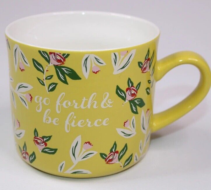 OPALHOUSE  Target Stoneware Coffee Cup Mug Floral 