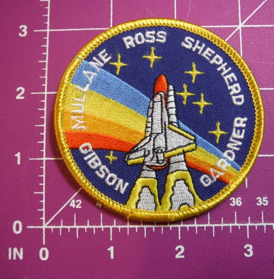 NASA STS-27 SPACE SHUTTLE MISSION patch