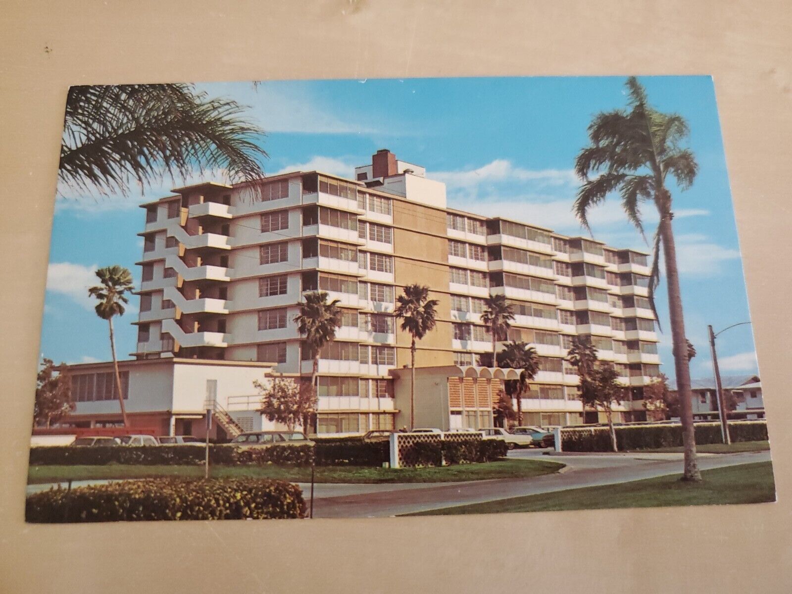 Dearborn Towers, Clearwater Florida Vintage Postcard FL1