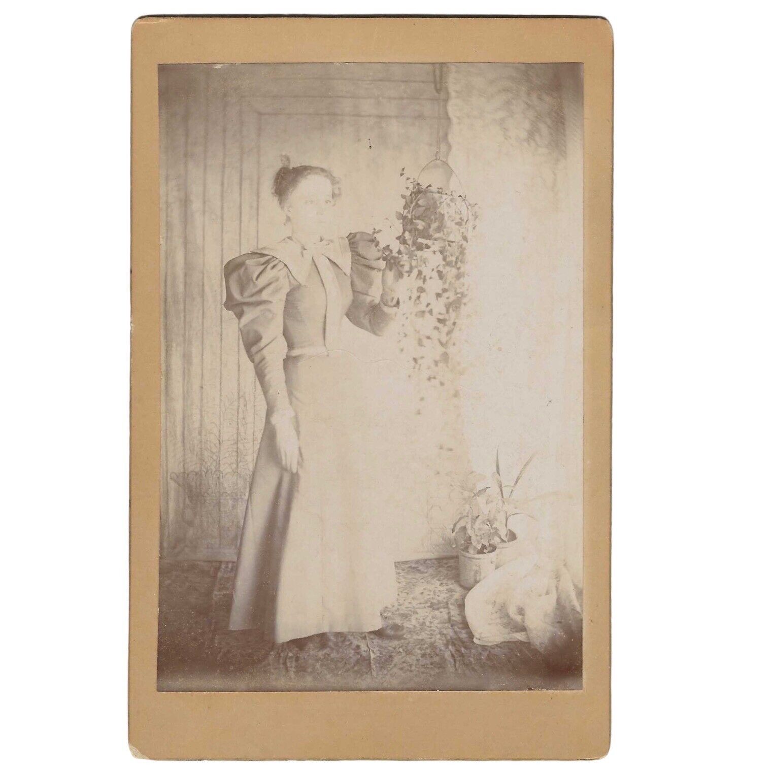 Antique Photo Sick Woman Shortly Before Death Pre Mortem Victorian Mourning ID