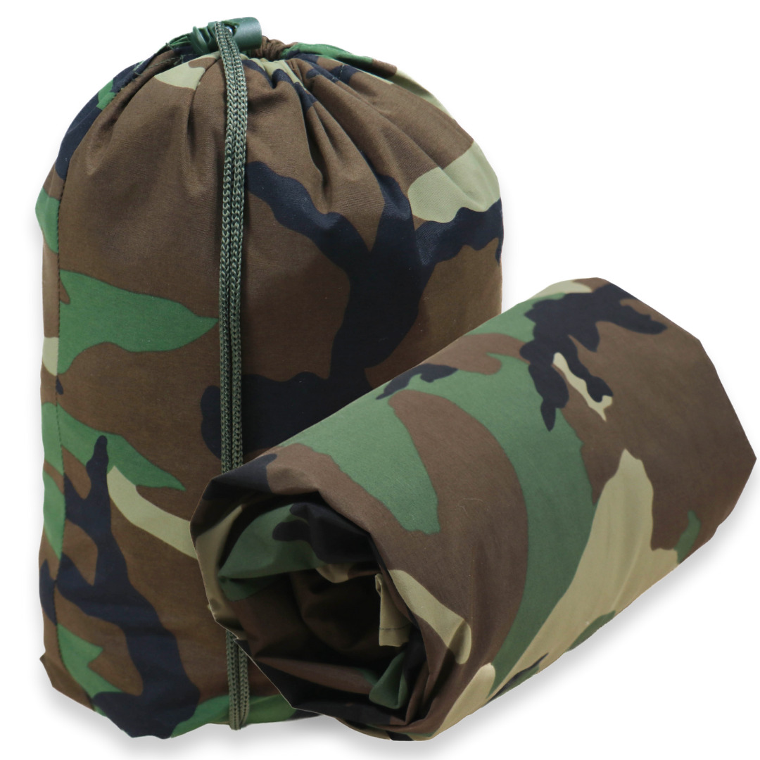 NEW Gear Rack BDU Bivy Cover Woodland M81 Waterproof Goretex Sleeping Bag Cover
