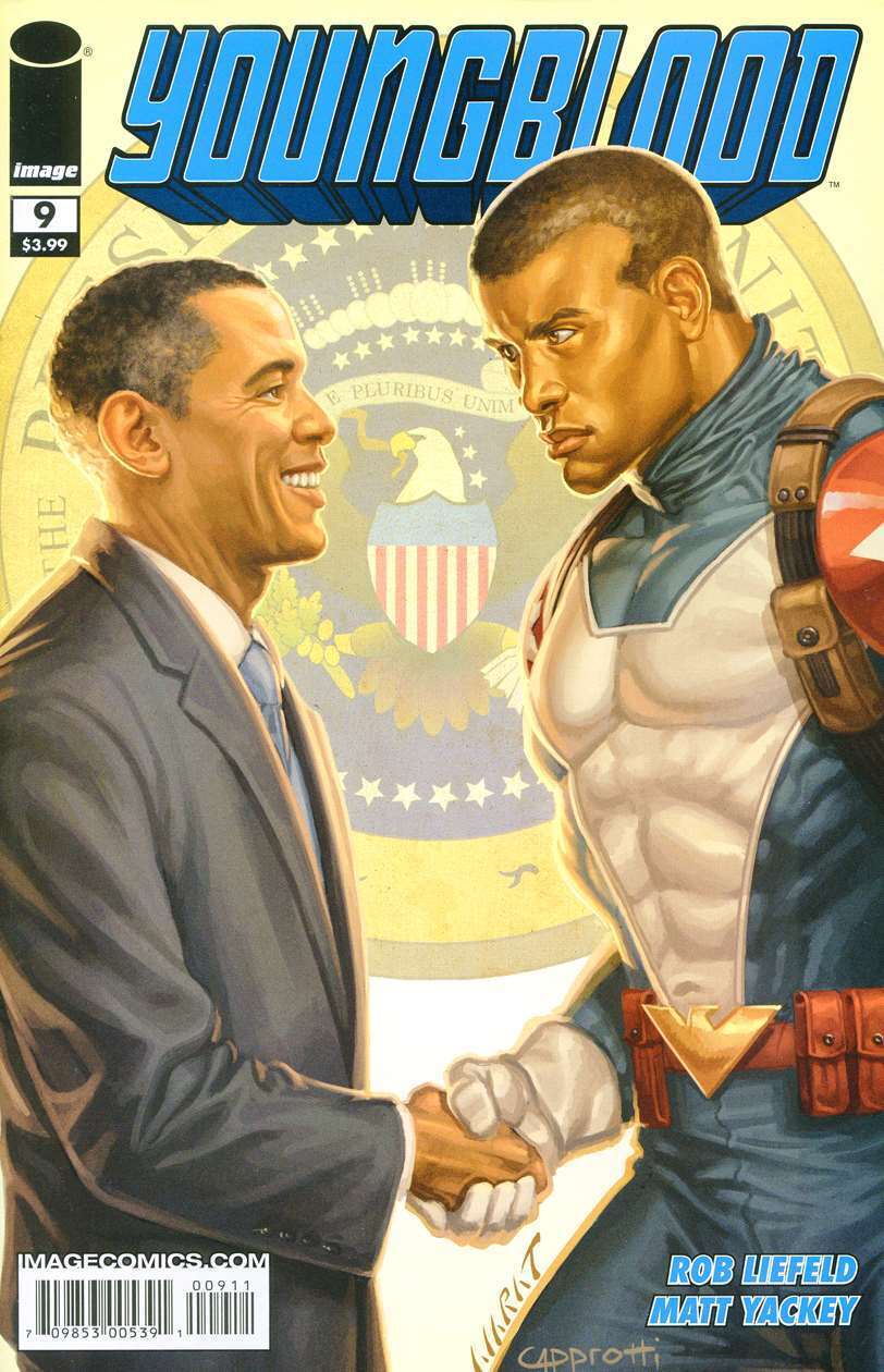 Youngblood (Vol. 4) #9A VF/NM; Image | Barack Obama - Last Issue - we combine sh