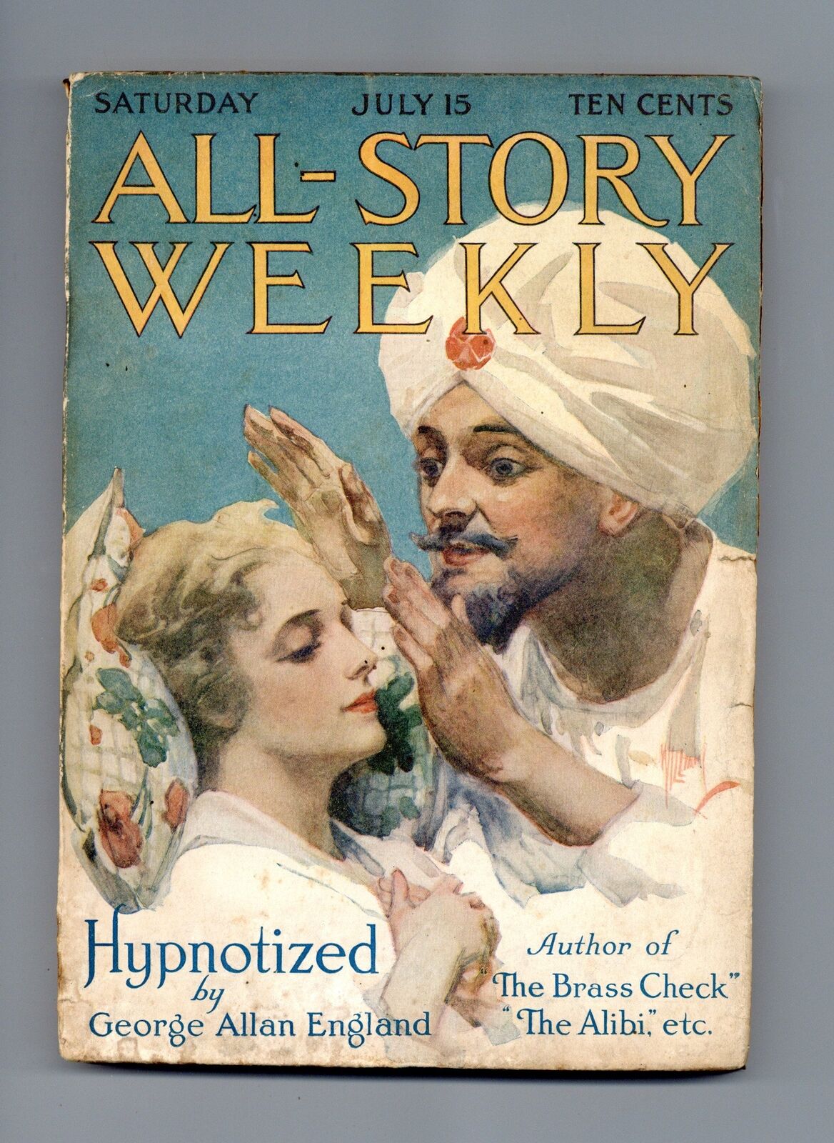 All-Story Weekly Pulp Jul 1916 Vol. 60 #2 GD