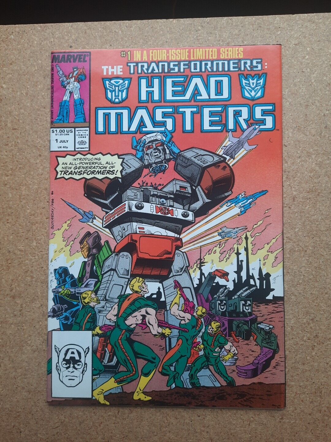 TRANSFORMERS: HEAD MASTERS Complete Set 1-4 High Grade