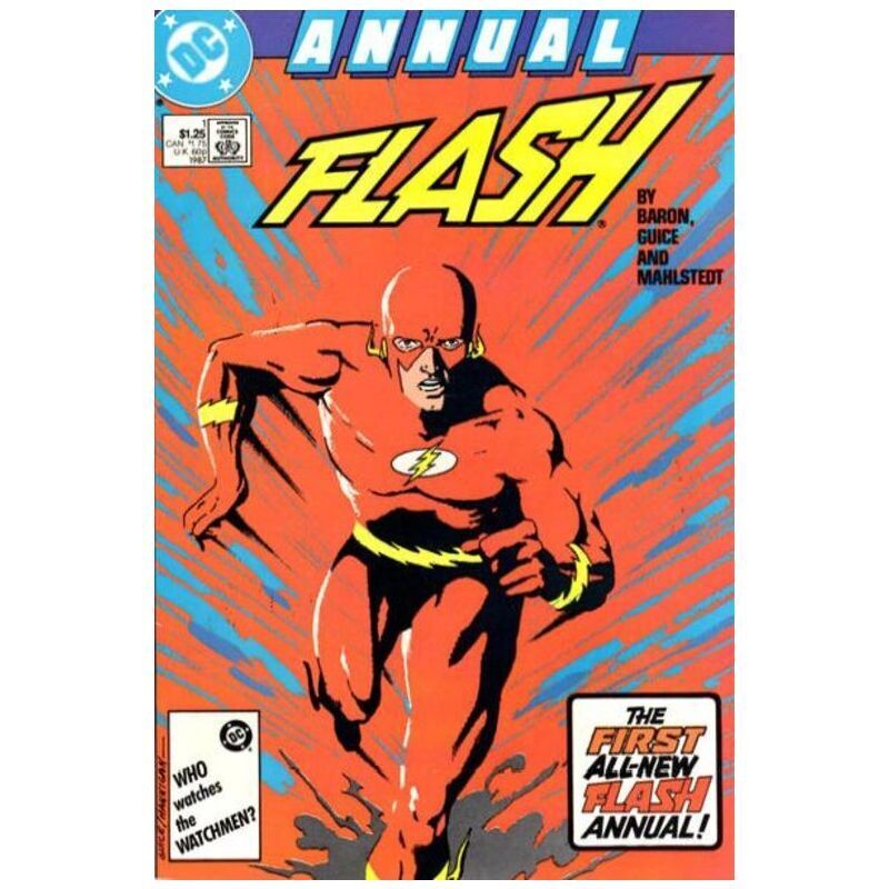 Flash (1987 series) Annual #1 in Very Fine + condition. DC comics [n@