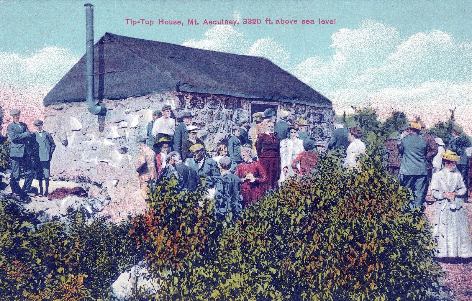 WINDSOR VT - Tip-Top House Mt. Ascutney Postcard