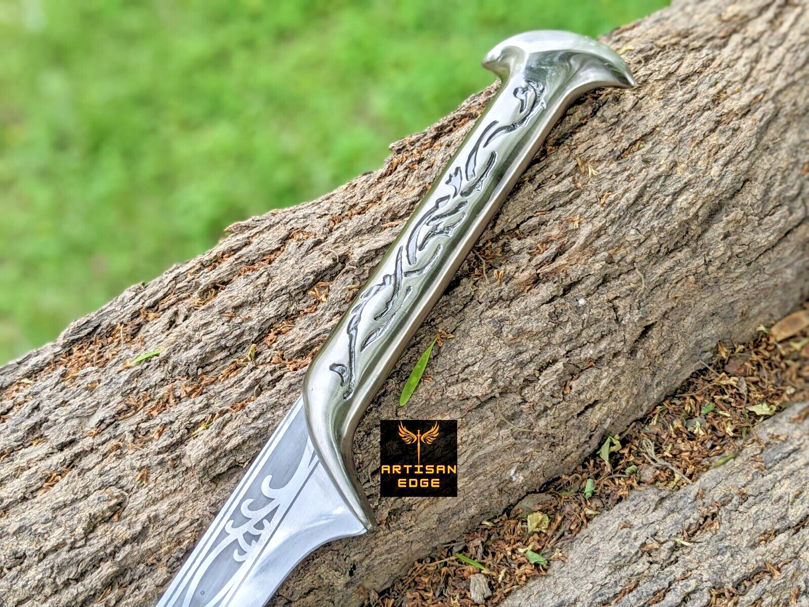 THE HOBBIT ELVENKING Sword Leaf Engrave Lord of The Rings Thranduil REPLICA GIFT
