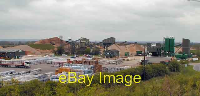 Photo 6x4 Lockington Quarry & Readymix Plant Ratcliffe on Soar A bit of a c2005