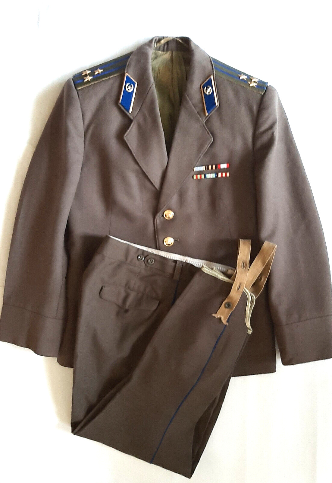 Soviet colonel KGB jacket and pants