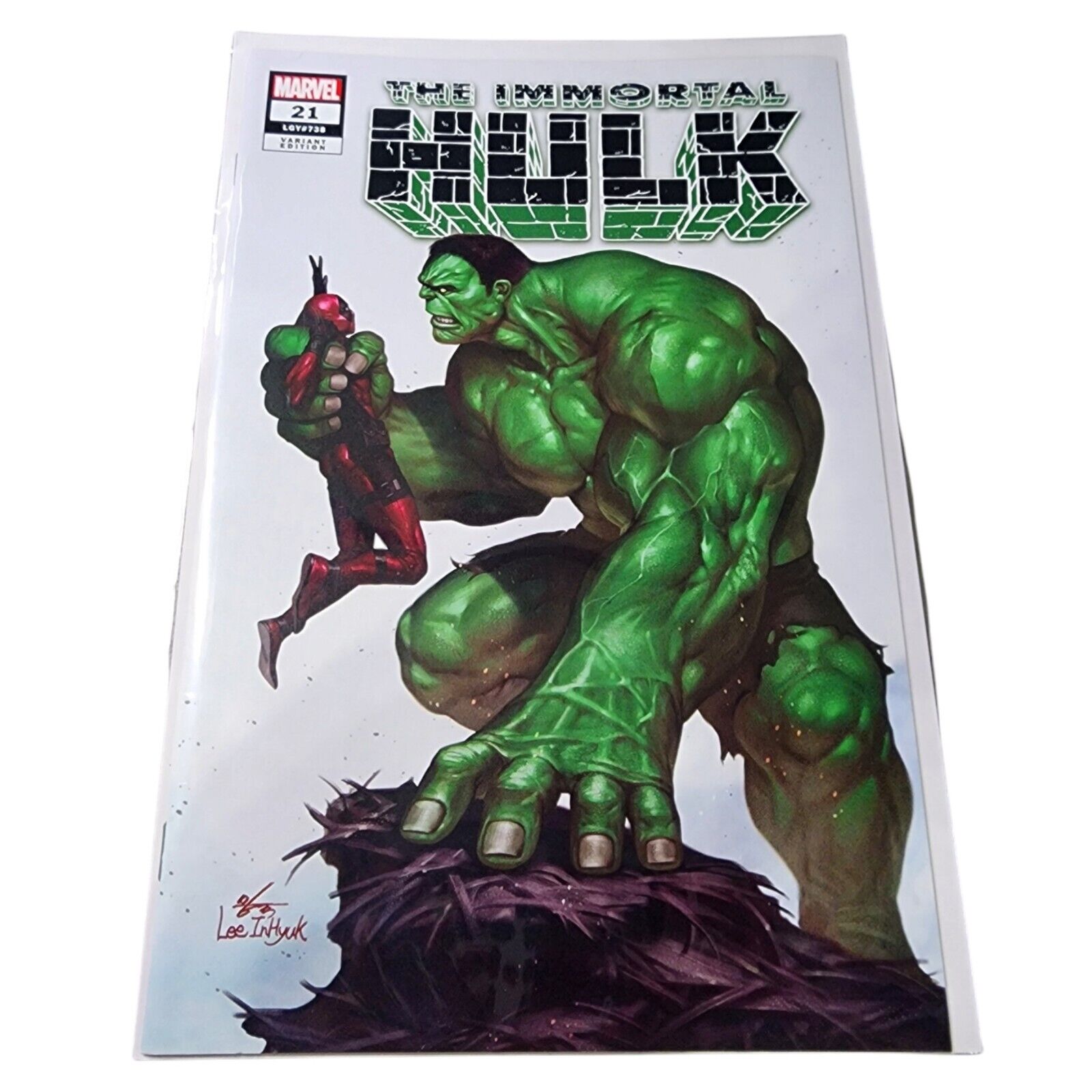Immortal Hulk # 21 Marvel Comics 2019, Inhyuk Lee Trade Dress Variant NM/M