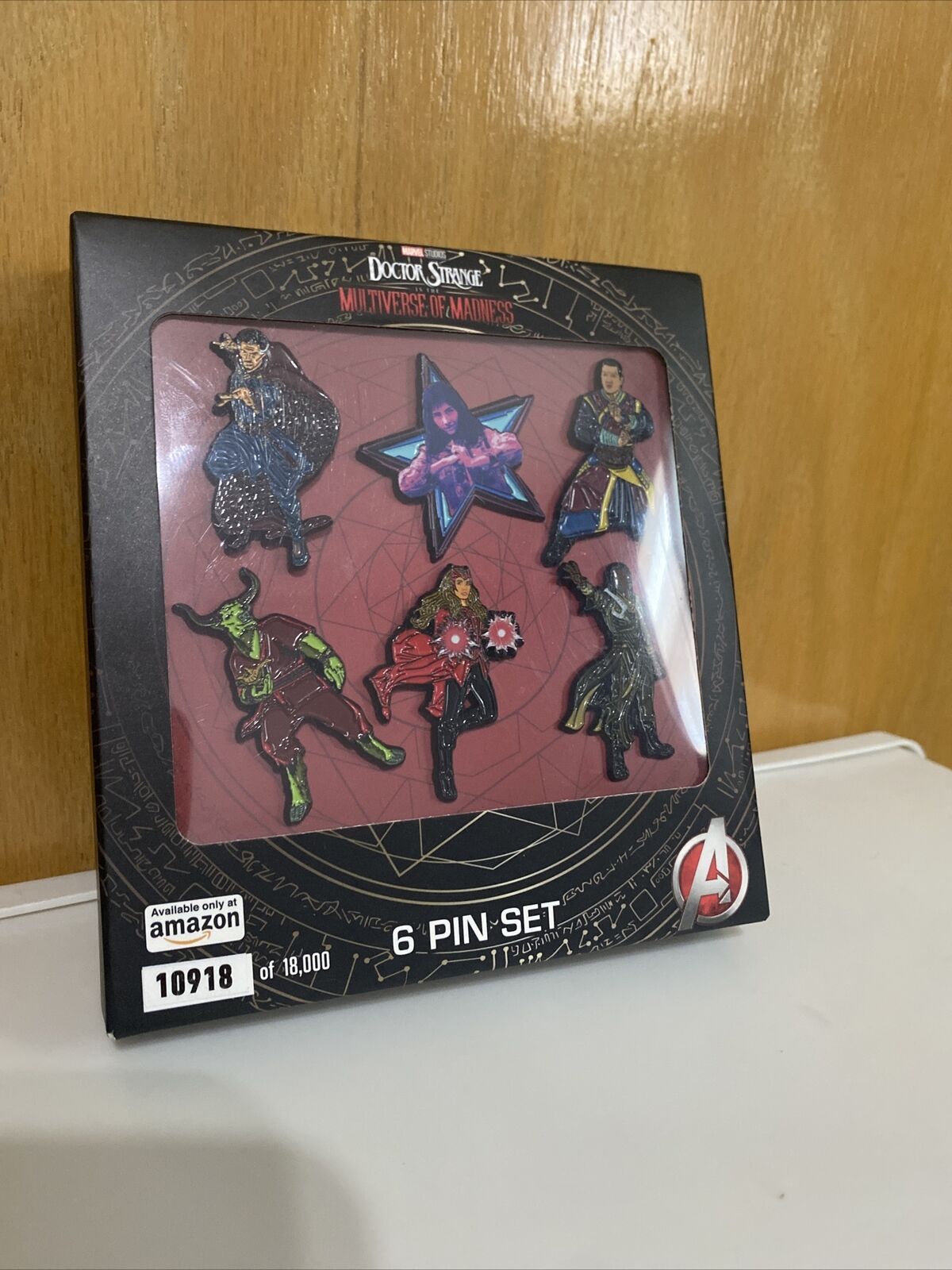 (NEW) Dr. Strange Pins (6 Pin Set)