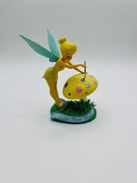 Disney Tinker Bell Pixie Dust Wishes COLOR YOUR WORLD The Hamilton Collection
