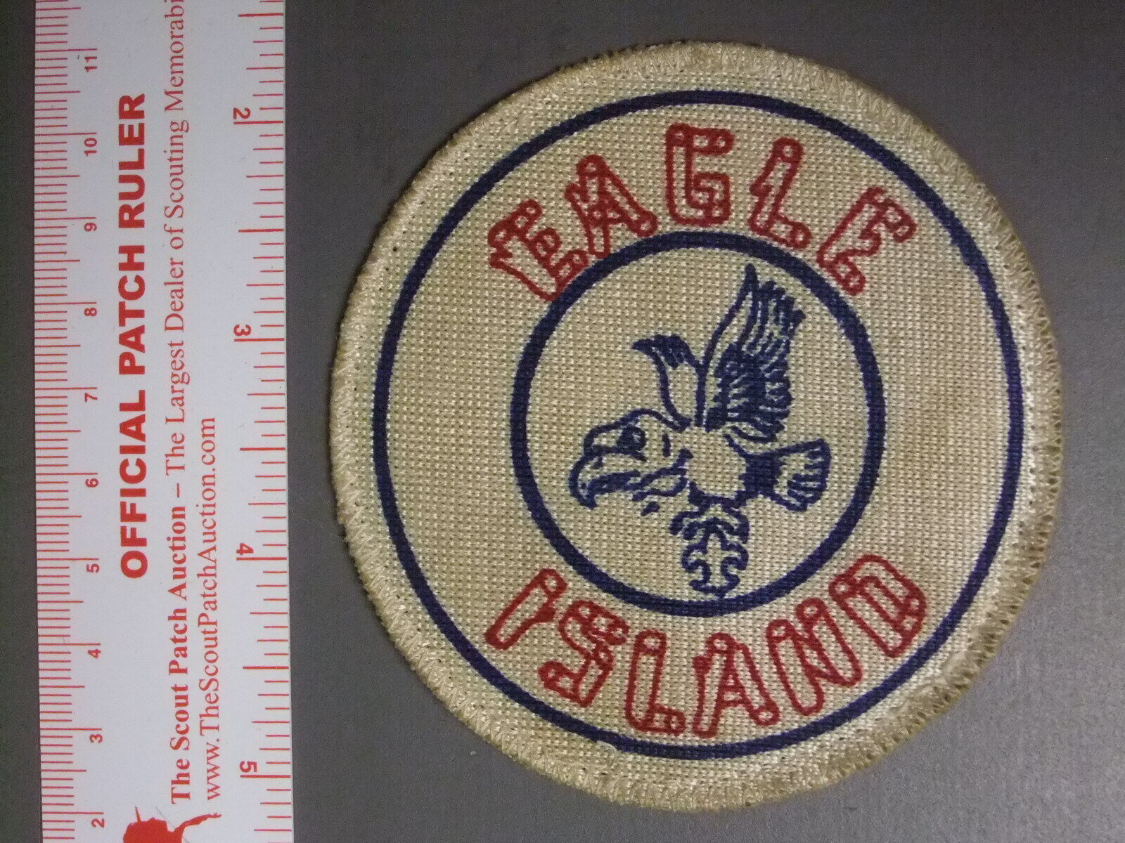 Boy Scout Eagle Island woven patch PA   1458LL