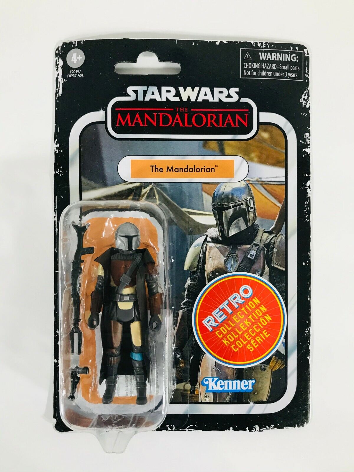 Disney Star Wars Retro Collection The Mandalorian Action Figure 3.75 Inch  