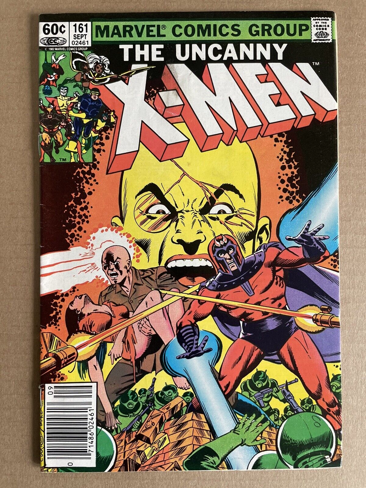 The Uncanny X-Men #161 Marvel Origin of Magneto