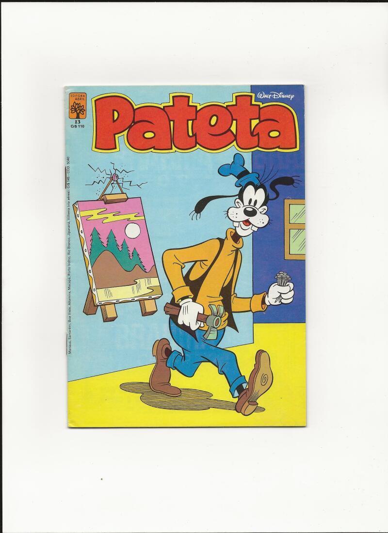 Pateta #13 Brazilian Goofy Picture Hanging Cover 1983