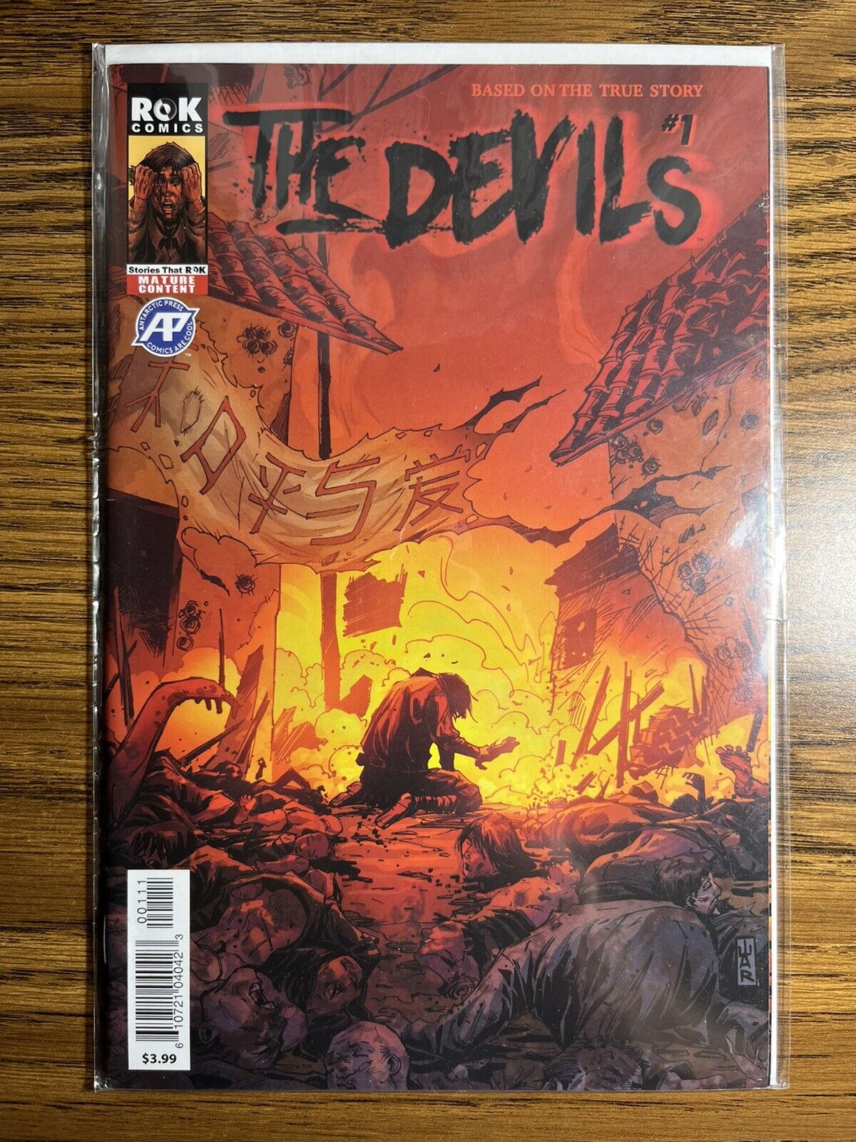 THE DEVILS 1 NM A TRUE LIFE HORROR STORY AT THE END OF WWII ANTARCTIC PRESS 2019