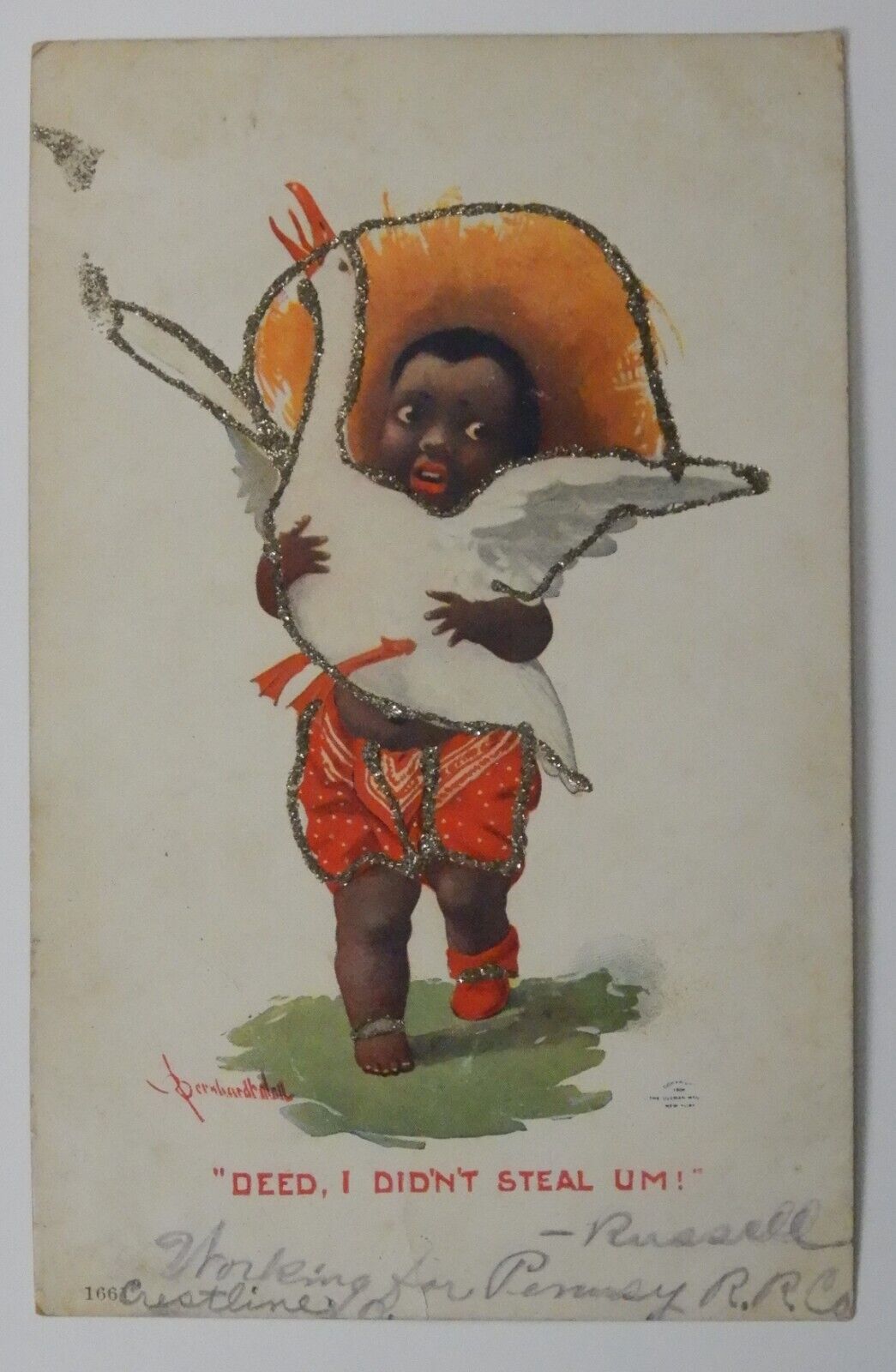 1906 Antique Postcard