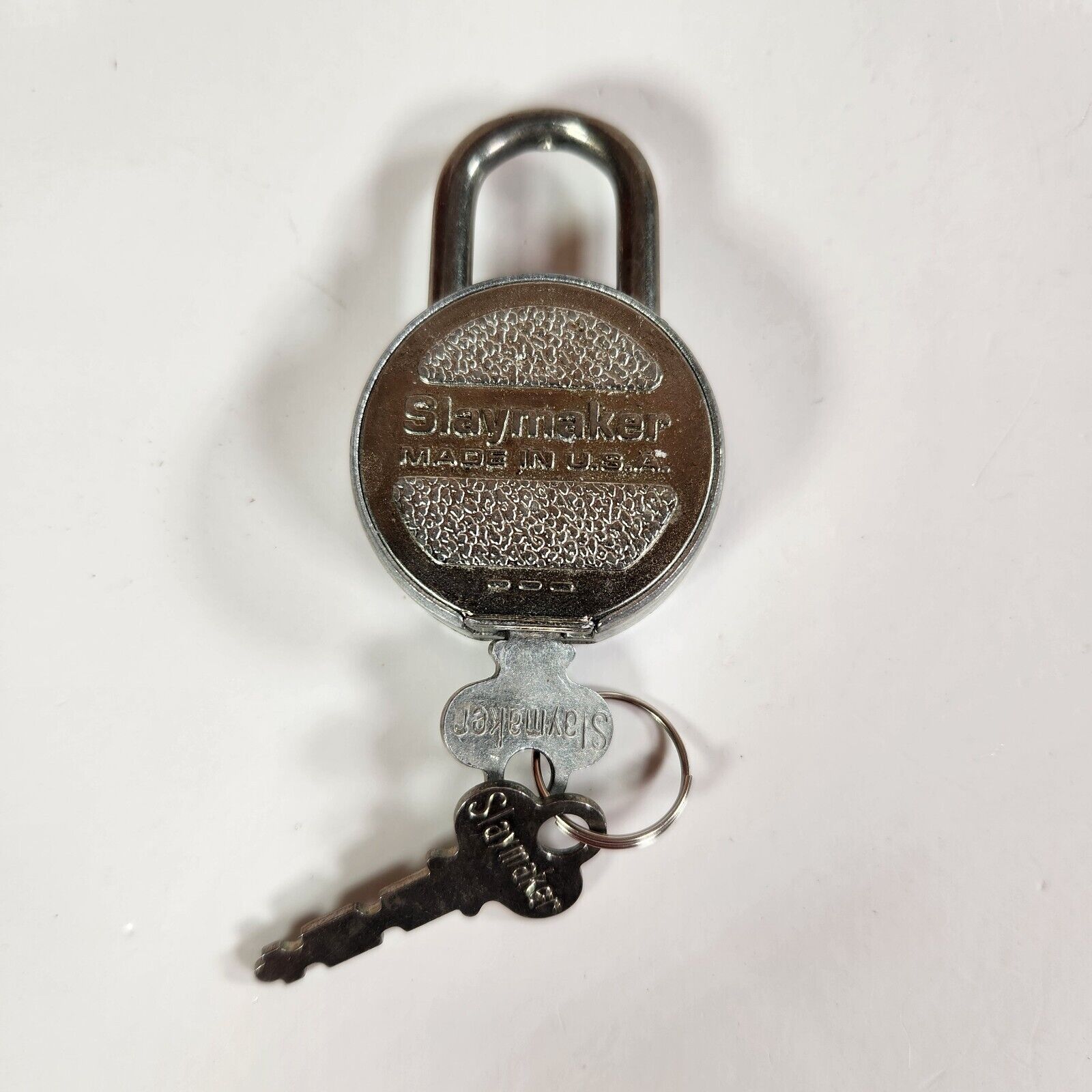 Vintage Slaymaker Padlock With 2 Keys Made In The USA