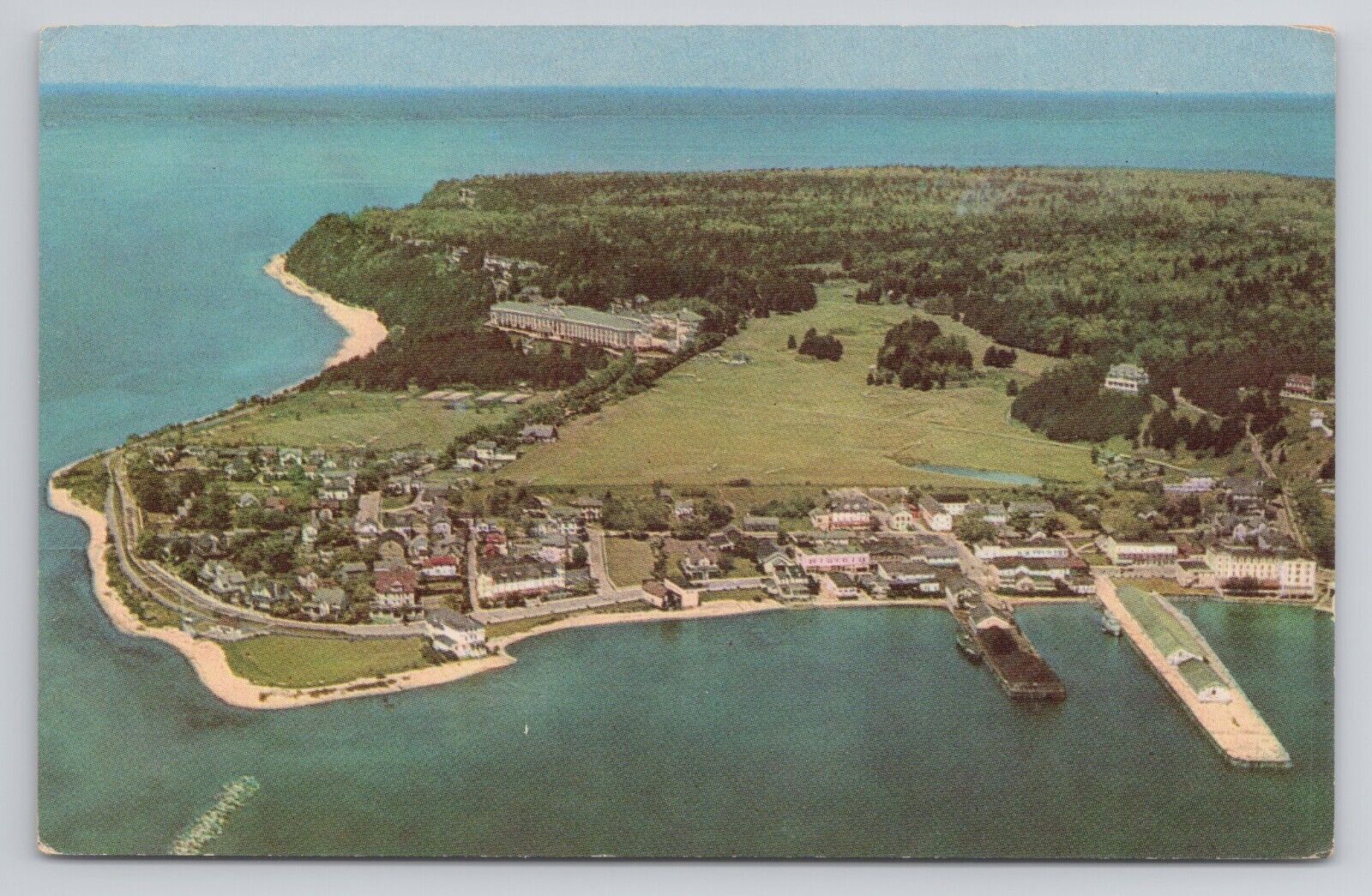 Postcard Mackinac Island Michigan