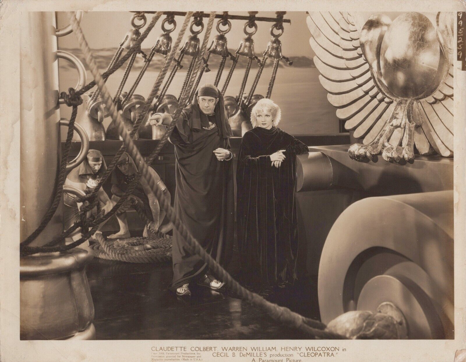 Claudette Colbert in Cleopatra (1934) ❤⭐ Original Vintage Paramount Photo K 217