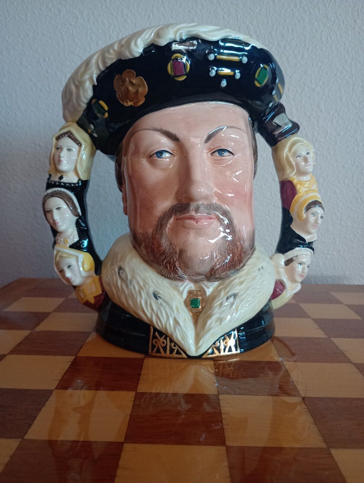 Royal Doulton King Henry VIII Double Handled Toby Jug 500th Anniversary 