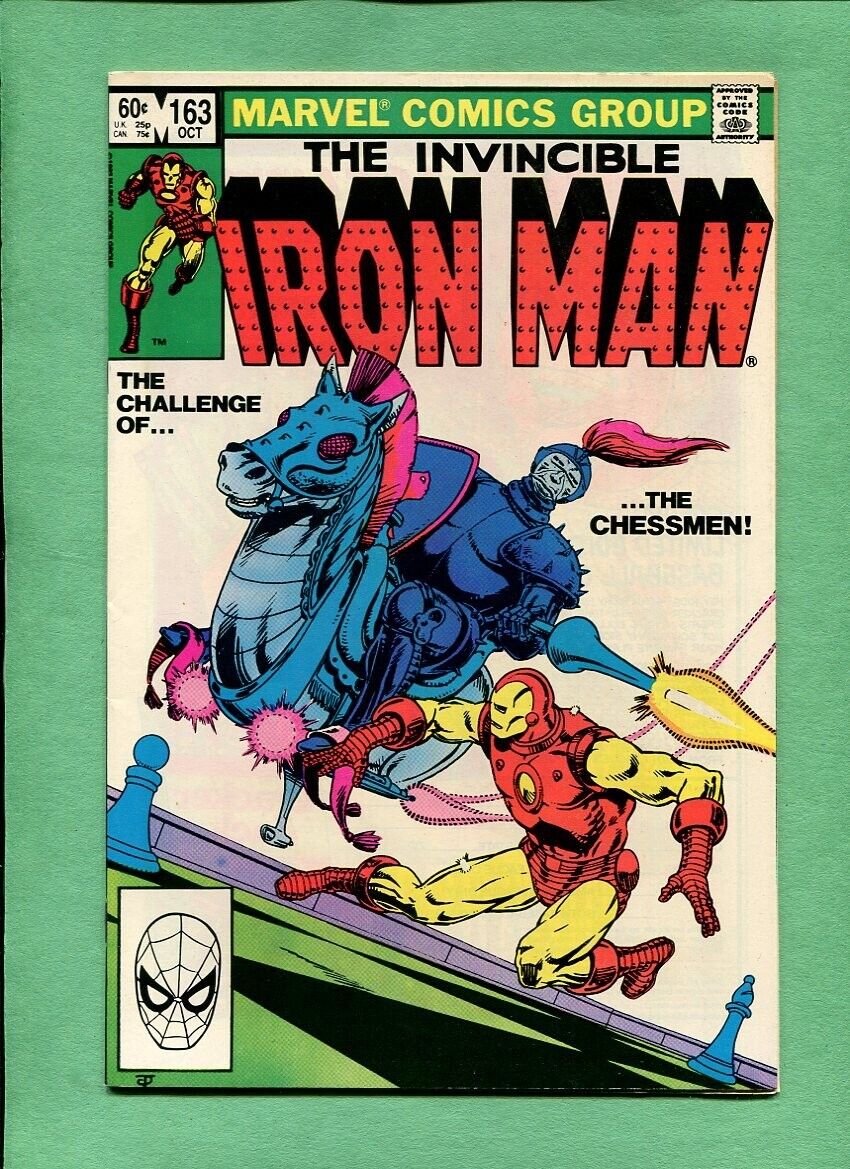 Iron Man #163 Chessmen  Marvel Comics Oct. 1982