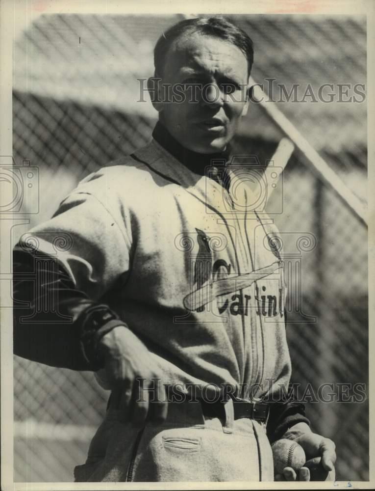 1939 Press Photo Eddie Stanky of the St Louis Cardinals - lrs06280