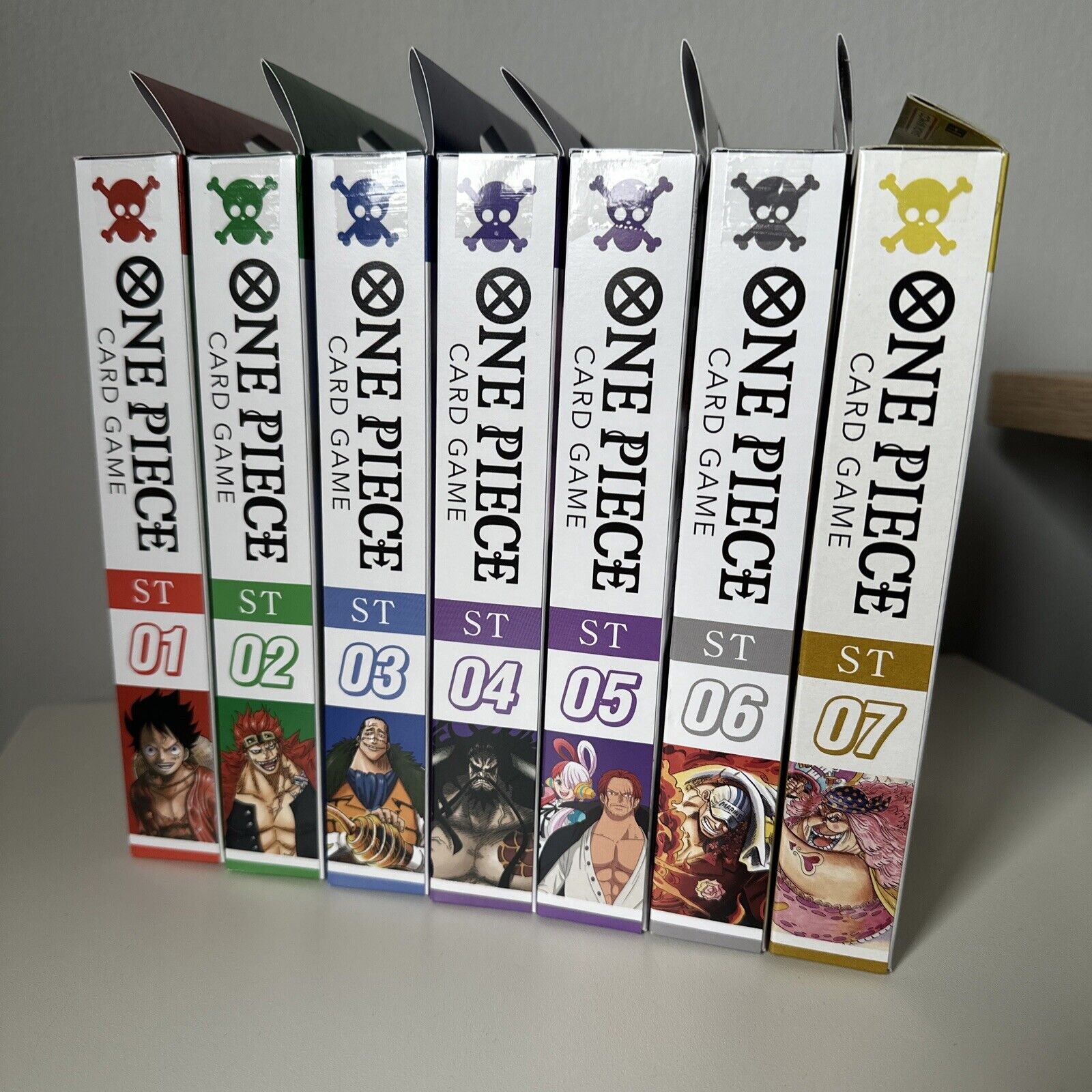 One Piece Card Game English Starter Decks ST01 ST02 ST03 ST04 ST05 ST06 ST07 NEW
