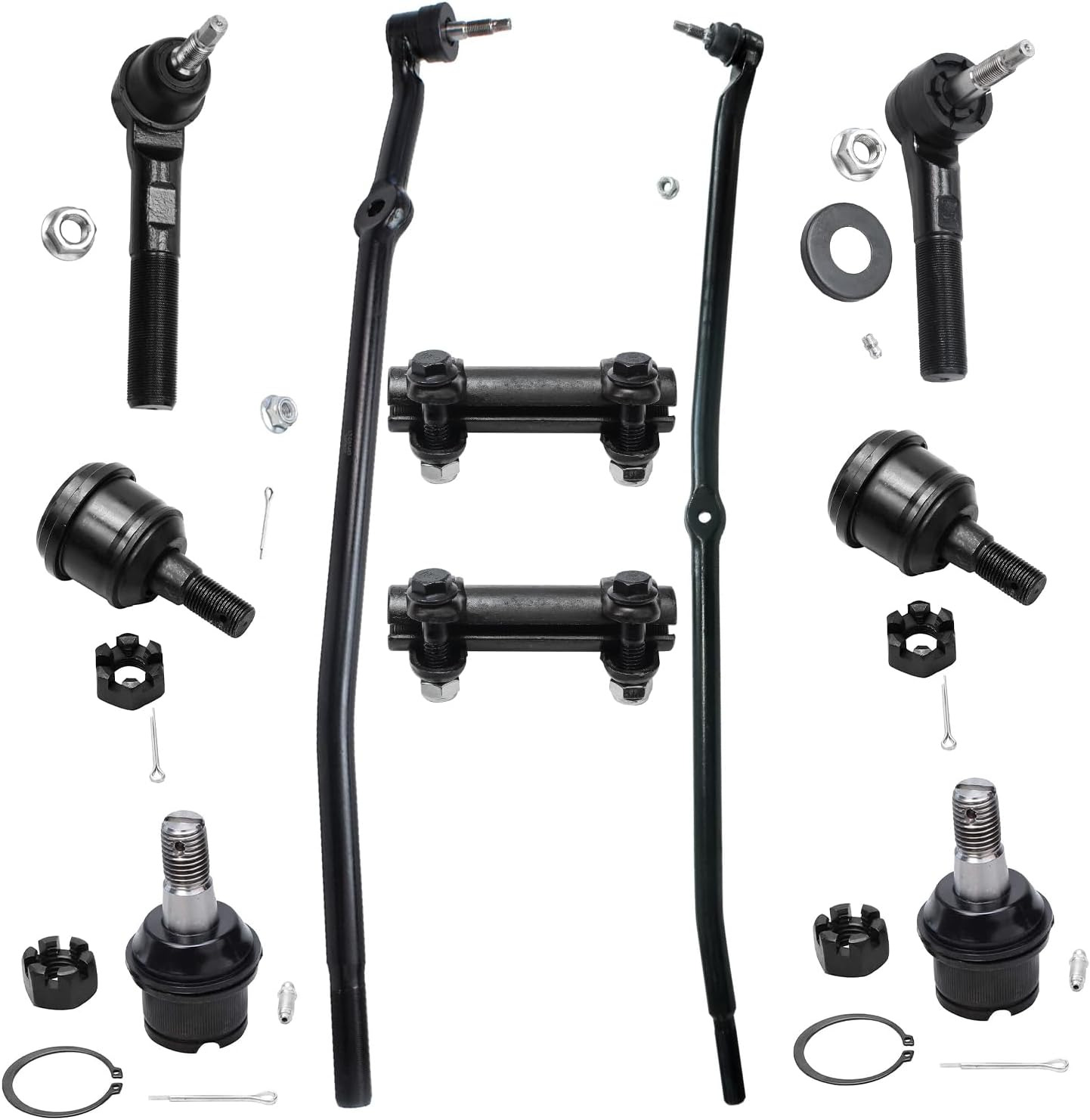 4WD Front 10Pc Suspension Kit for 03-08 Dodge Ram 2500 3500 Replacement 2003 200