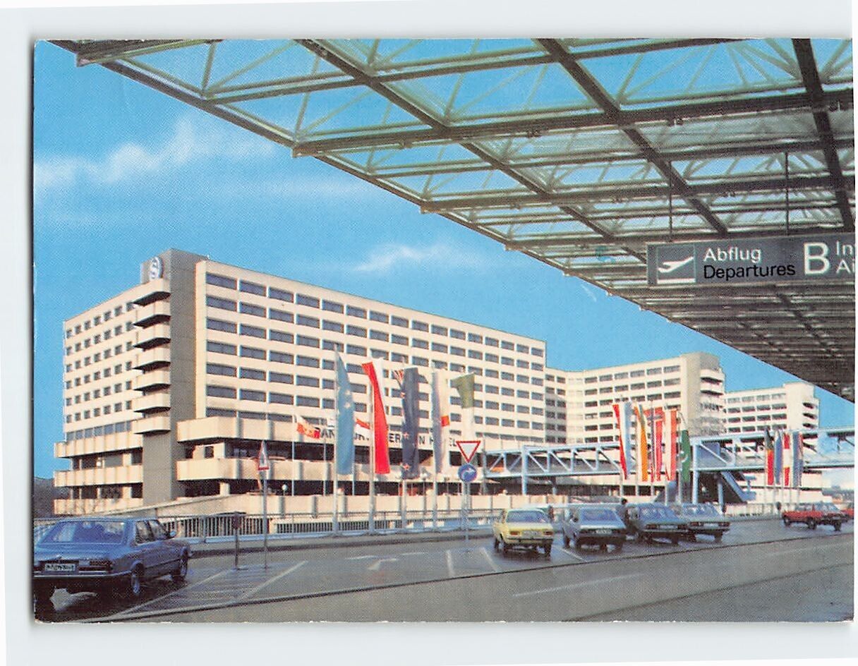 Postcard Frankfurt-Sheraton Hotel, Frankfurt, Germany