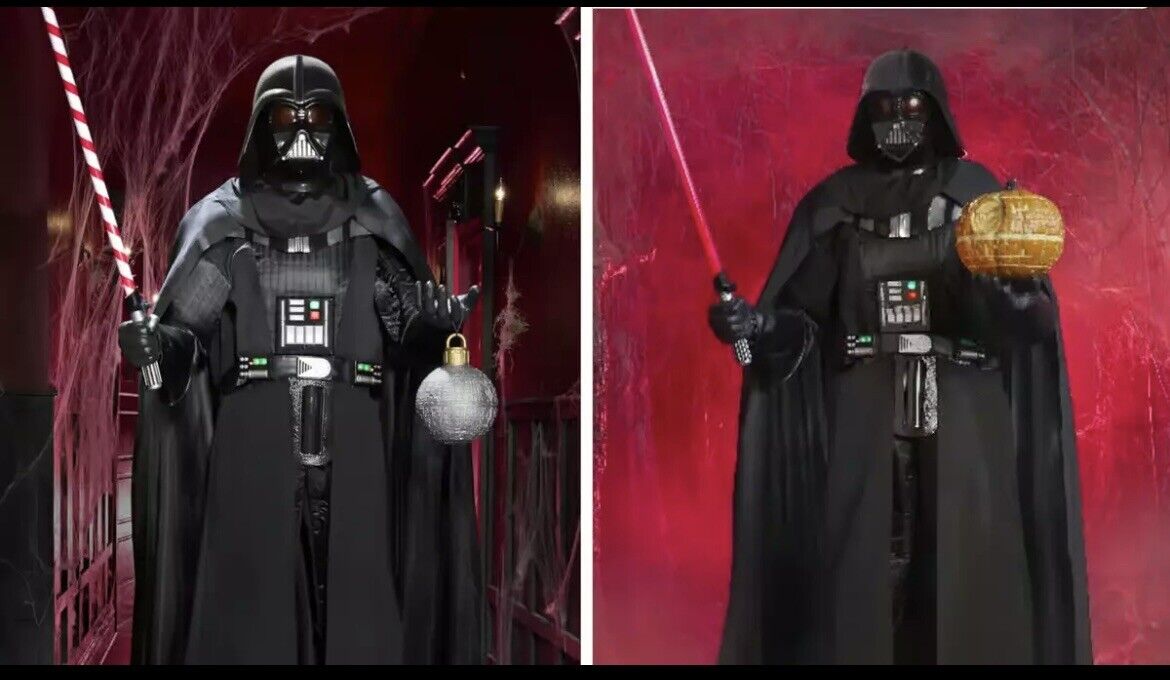 Disney 7 FT. Animated LED Darth Vader Star Wars Halloween Home Depot IN HAND