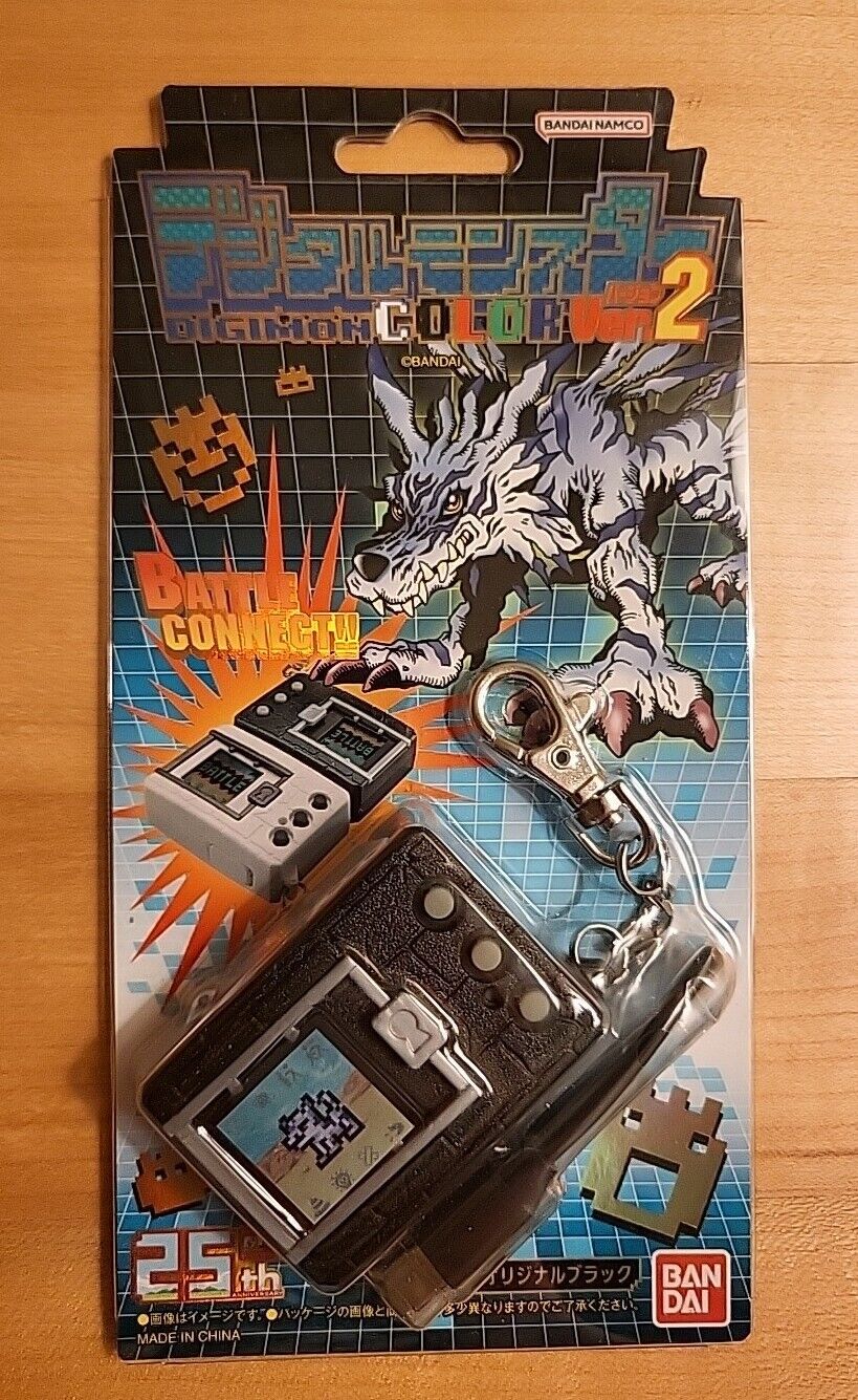 Bandai Digimon COLOR Ver.2 Original Black, 25th Anniversary (JP), NEW US Seller