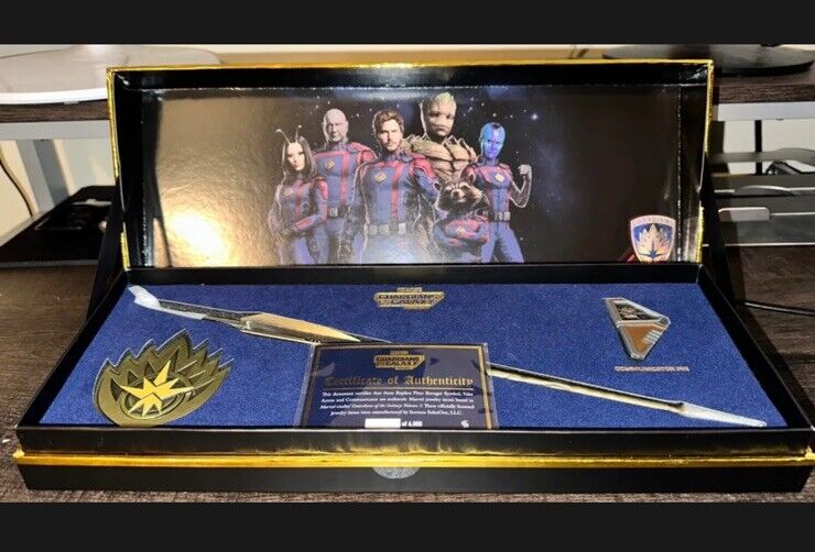 Guardians Of The Galaxy Collectors Box Set Kraglan Arrow Limited Edition New