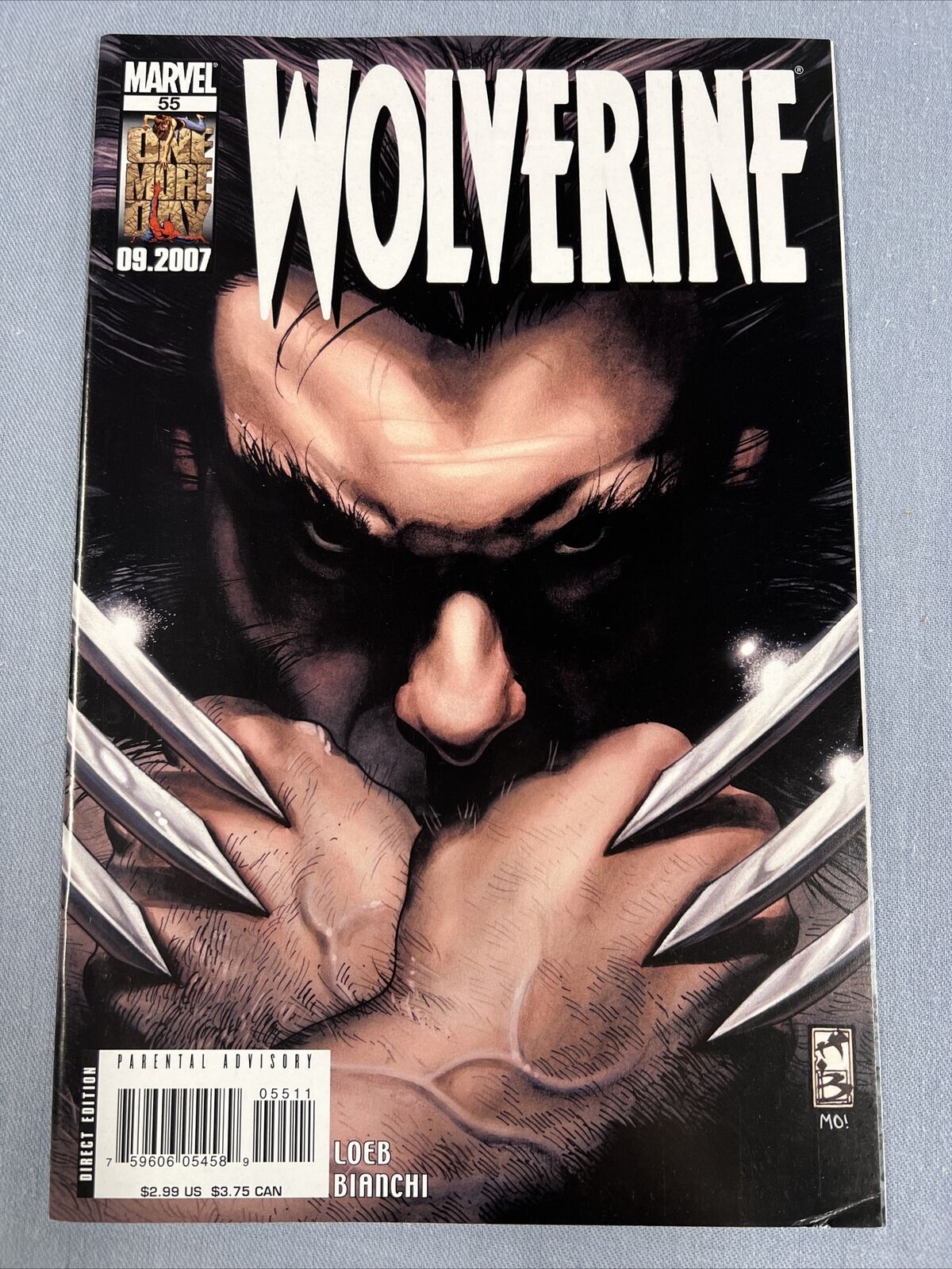 MARVEL Comics Wolverine #55 w/ Sabertooth Cover A (2007)  VG