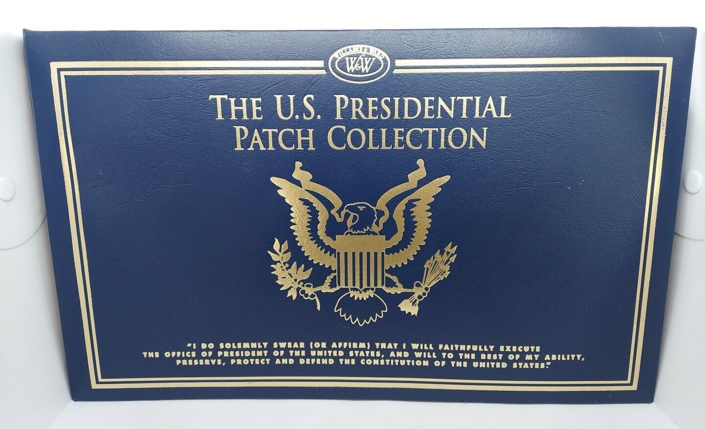 The U.S. Presidential Patch Collection by Willabee & Ward - 21 Patches + Binder