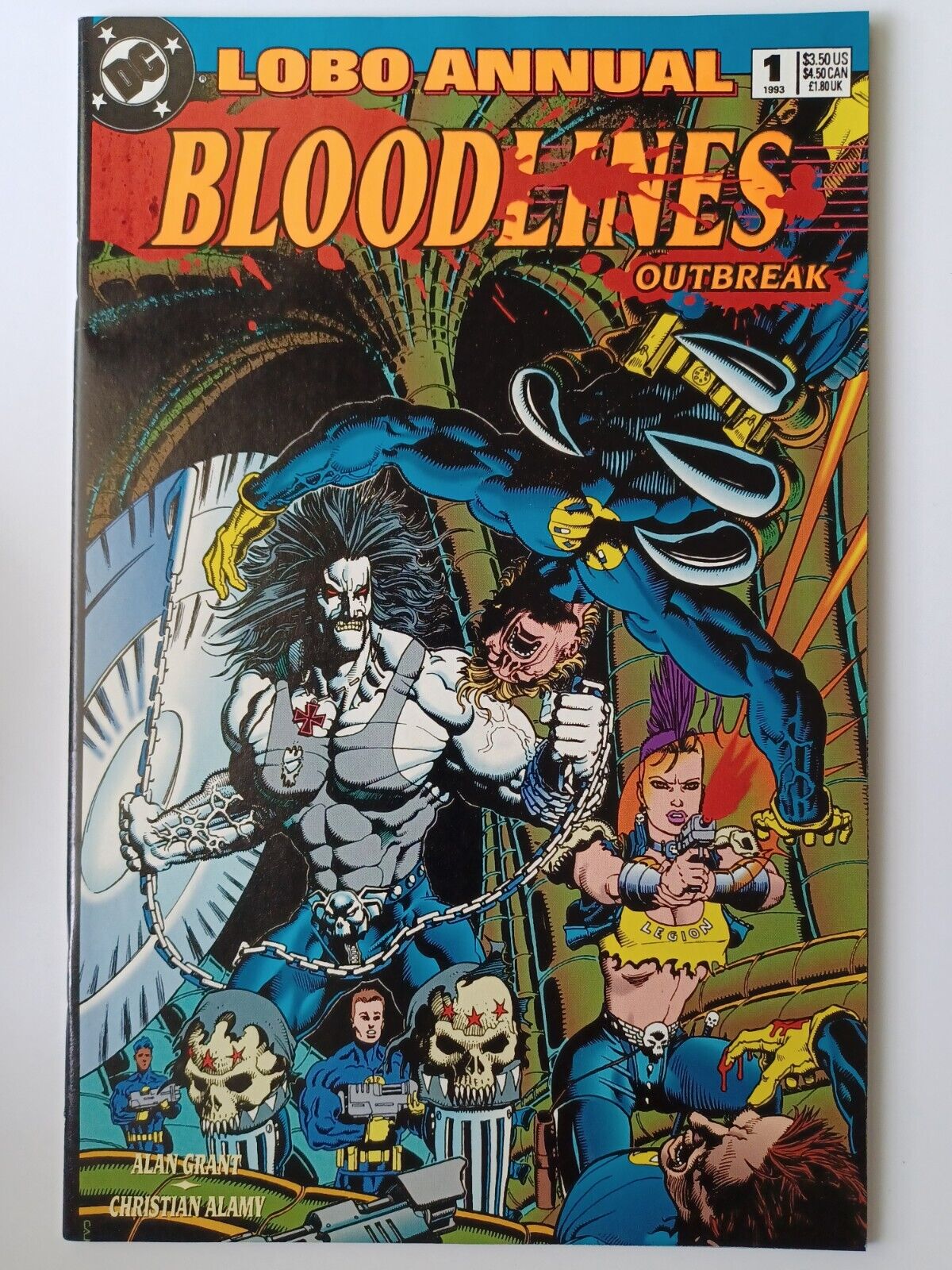 Lobo Annual #1 Bloodlines Outbreak - We Combine Shipping Great Pics