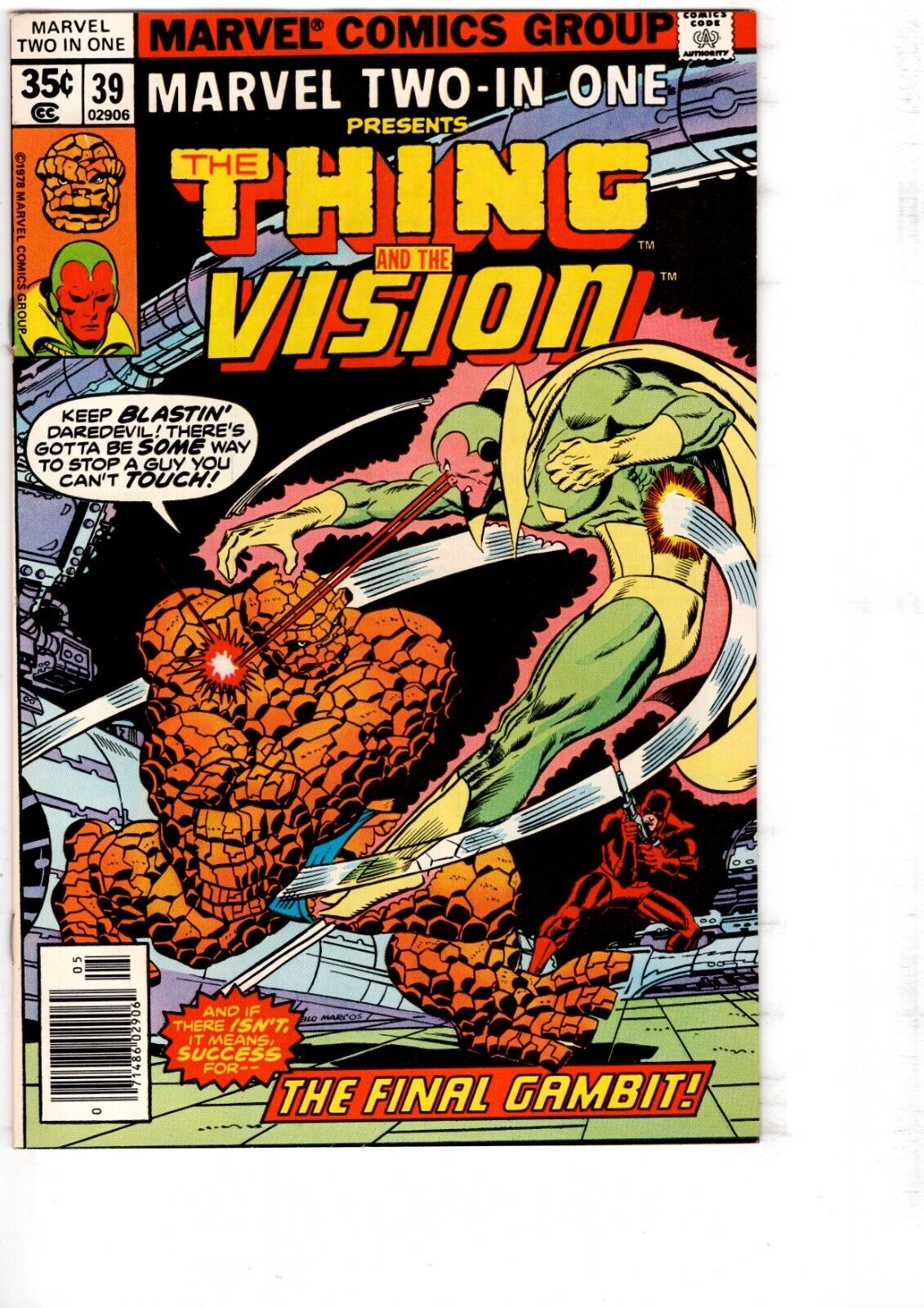 Marvel Two-in-One #39 May 1978