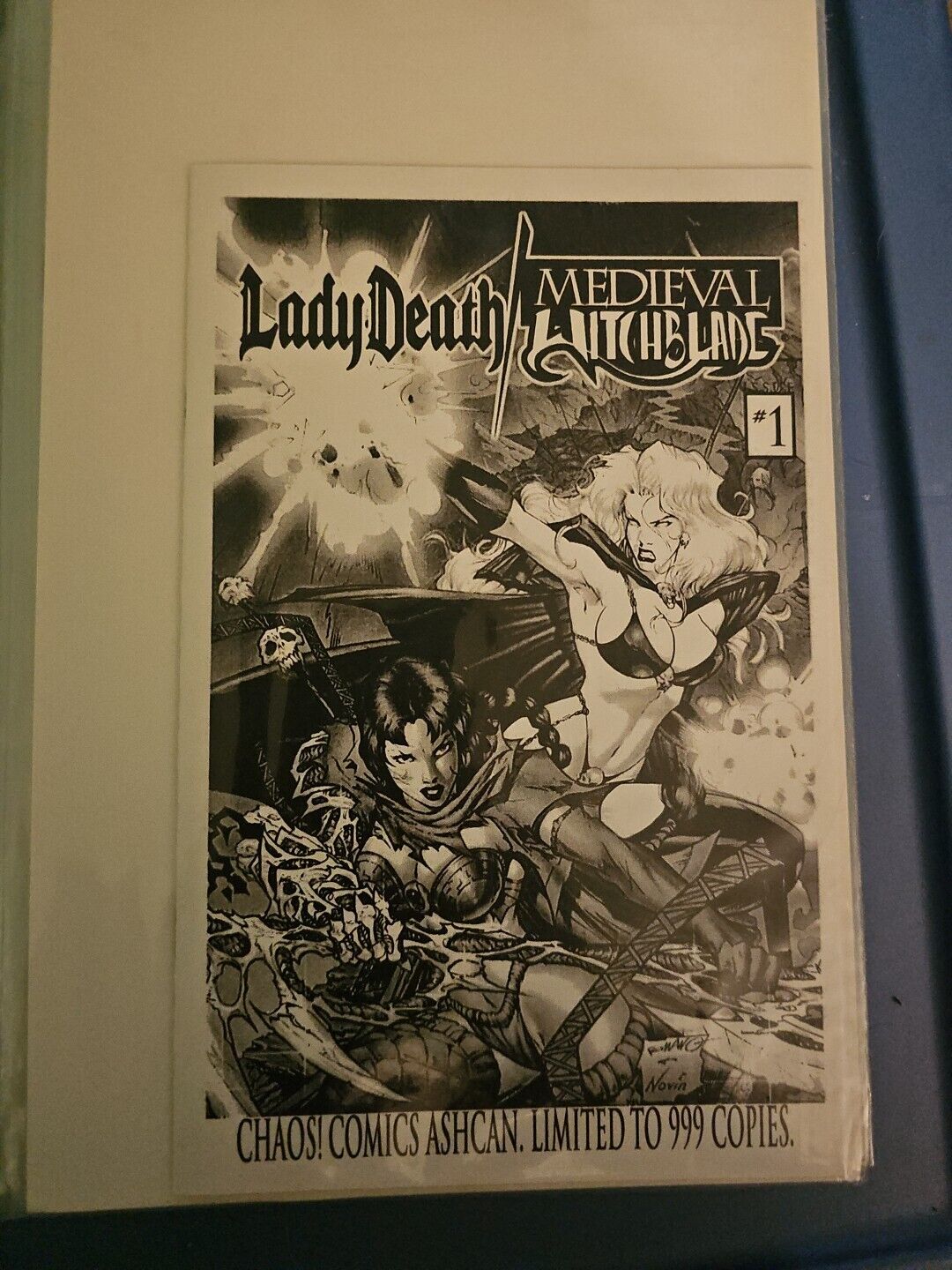 💥 Lady Death Medieval Witchblade # 1 Ashcan SCARCE Chaos Indie Pulido, Unopened