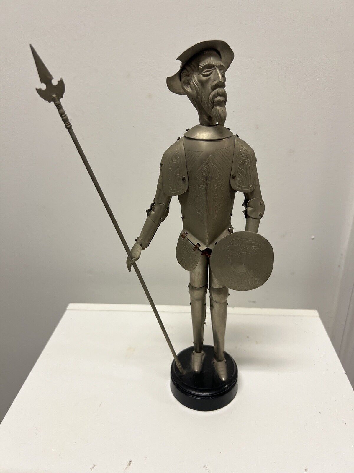 Vintage Don Quixote Statue Figurine Figure