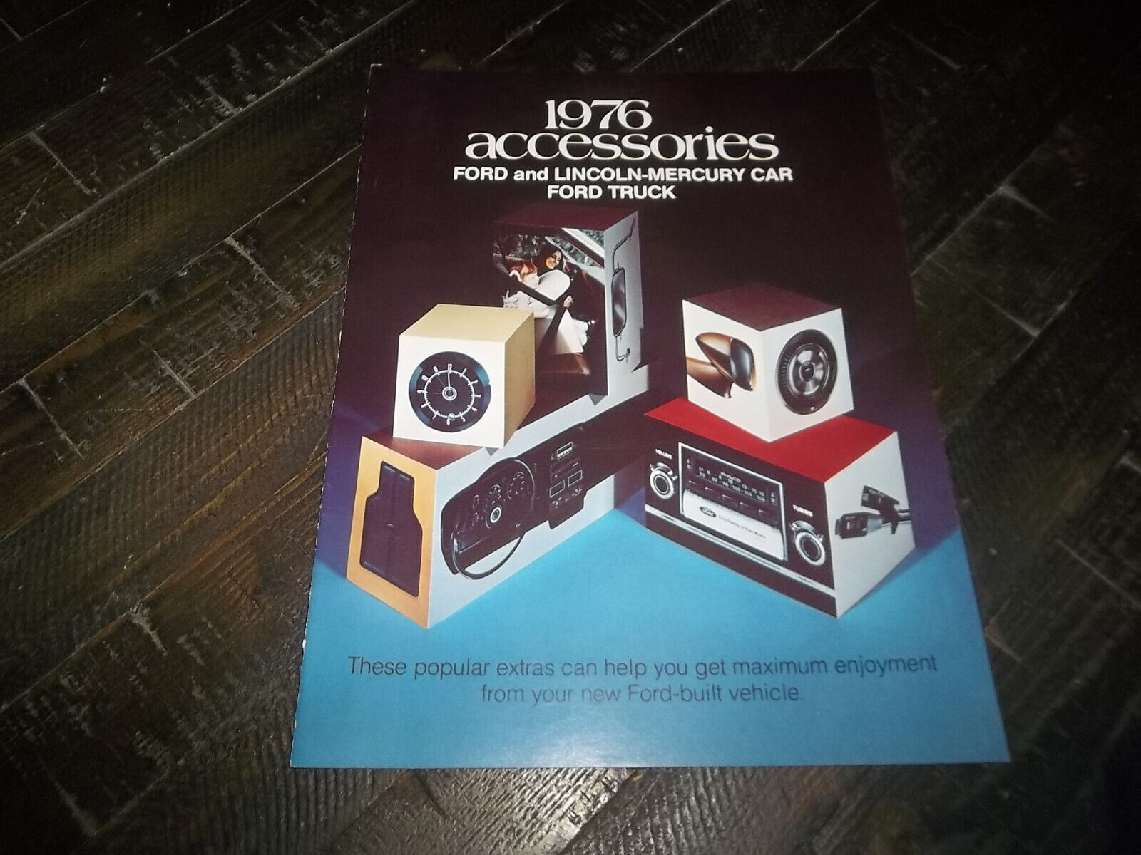 ORIGINAL Vintage 1976 Ford Accessories Sales Brochure Book
