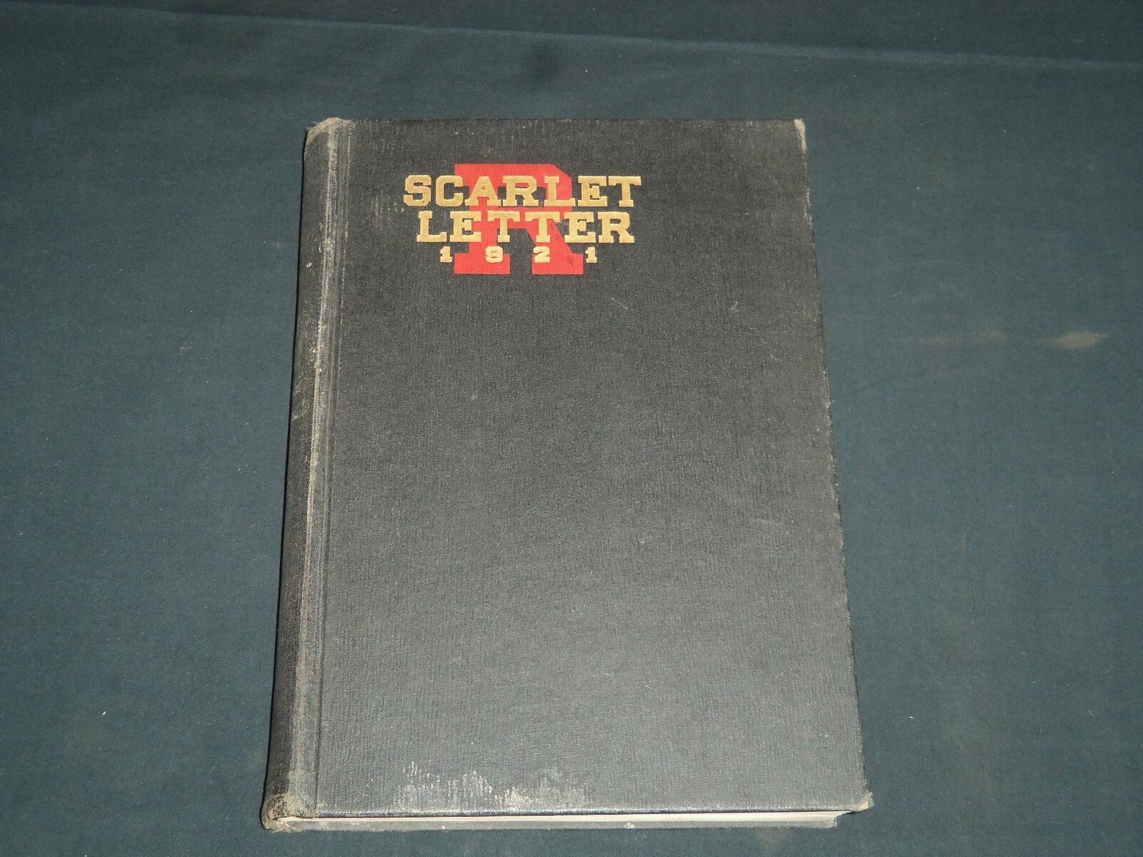 1921 SCARLET LETTER RUTGERS COLLEGE YEARBOOK - NEW JERSEY -NICE PHOTOS- YB 1695