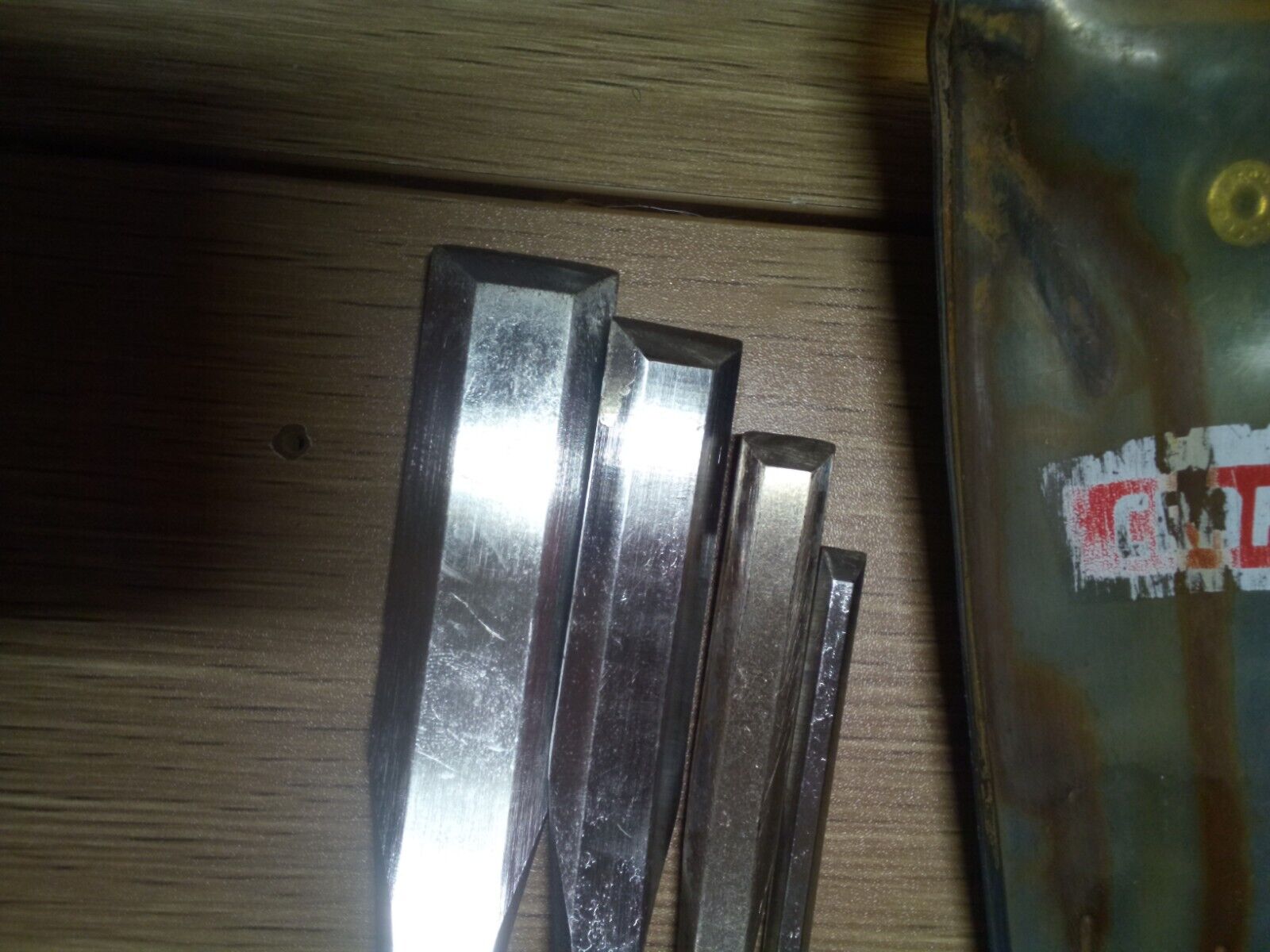Sears Craftsman 4 All Steel Wood Chisels1\