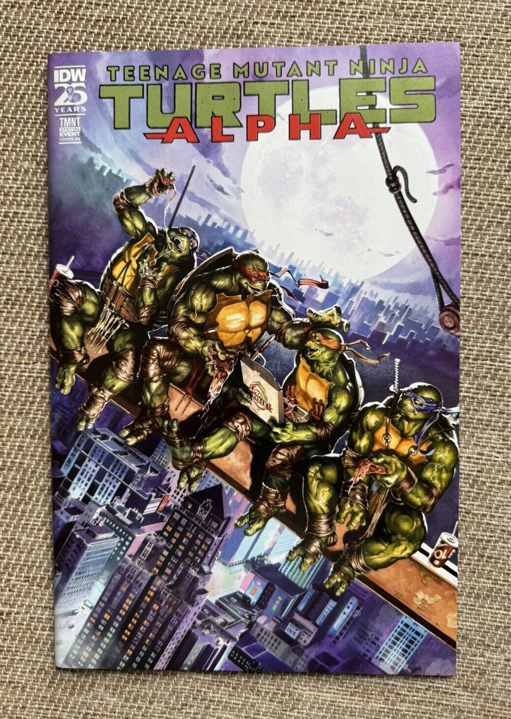 Teenage Mutant Ninja Turtles Alpha Ferrara Variant LTD 100