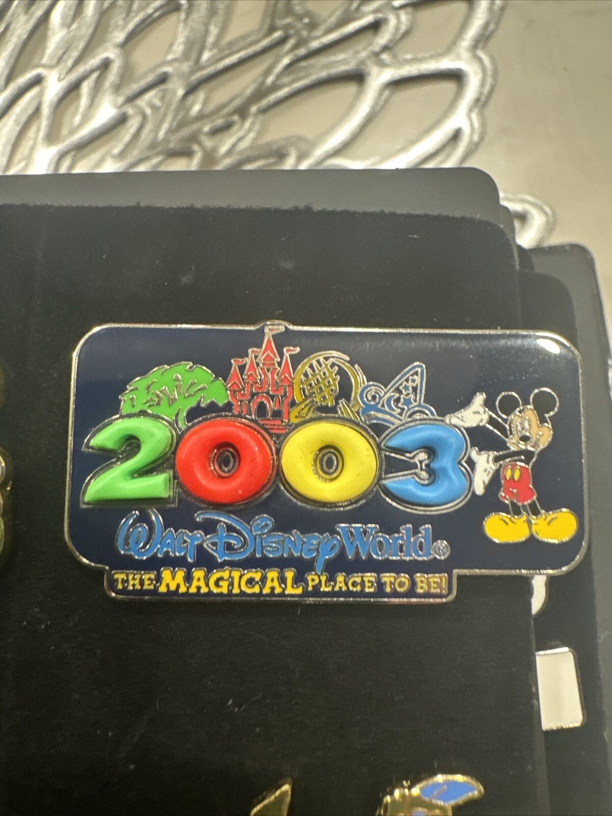 Walt Disney World 2003 The Magical Place To Be Pin